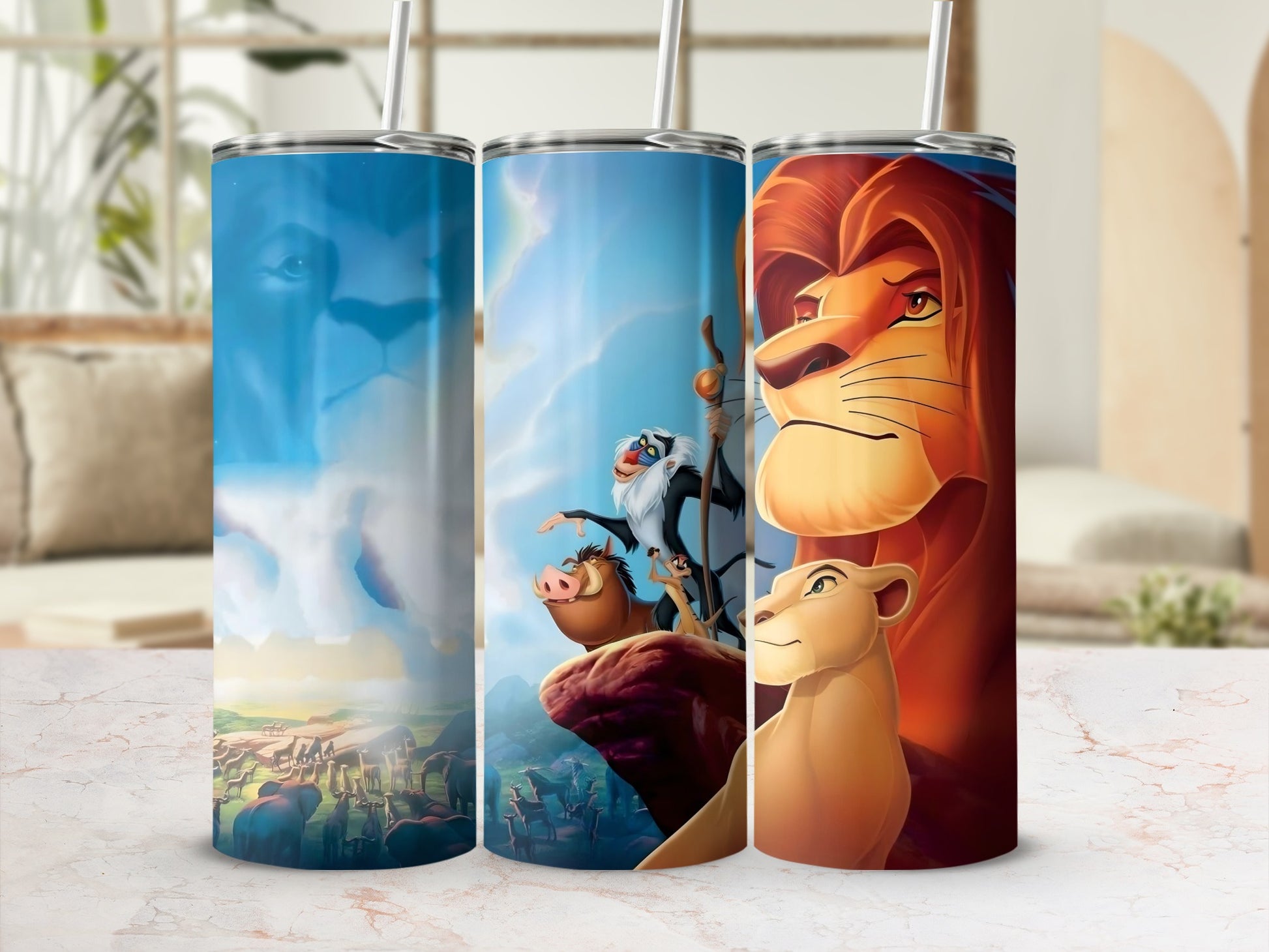Colorful Animal Art Insulated Drink Tumblers