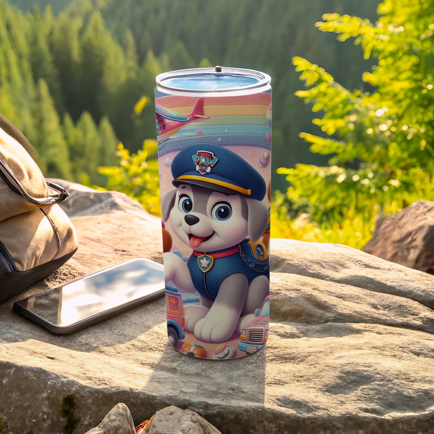 Adorable Cartoon Character Design Tumbler for Kids