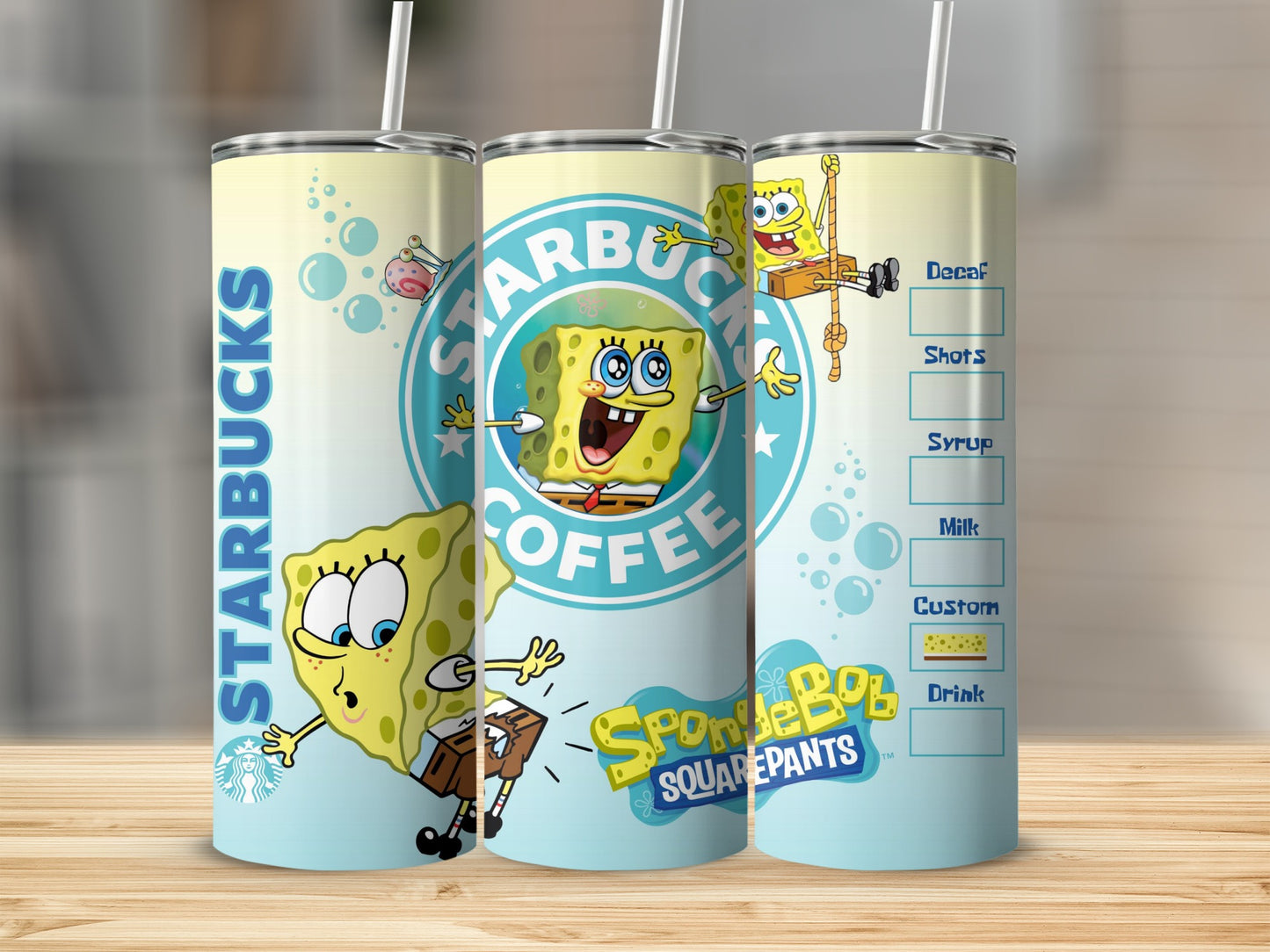 Starbucks SpongeBob SquarePants Coffee Tumbler