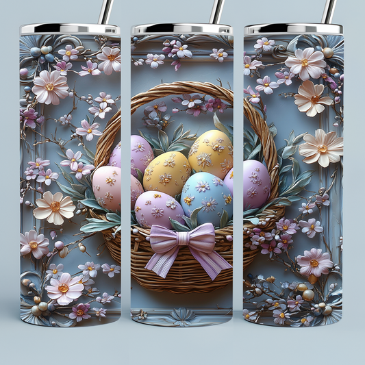Eggs in a basket