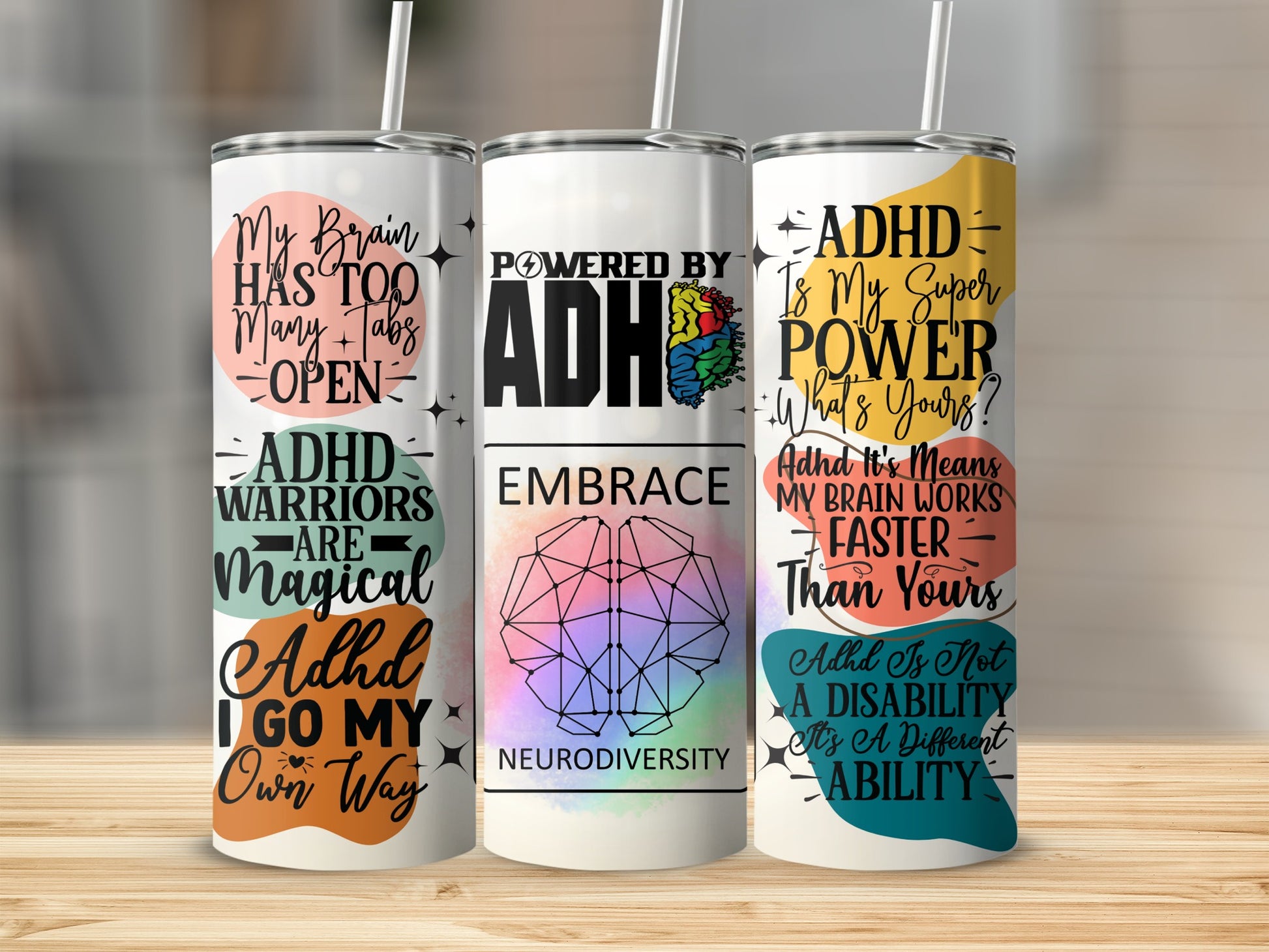 ADHD Warriors Are Magical Motivational Tumbler