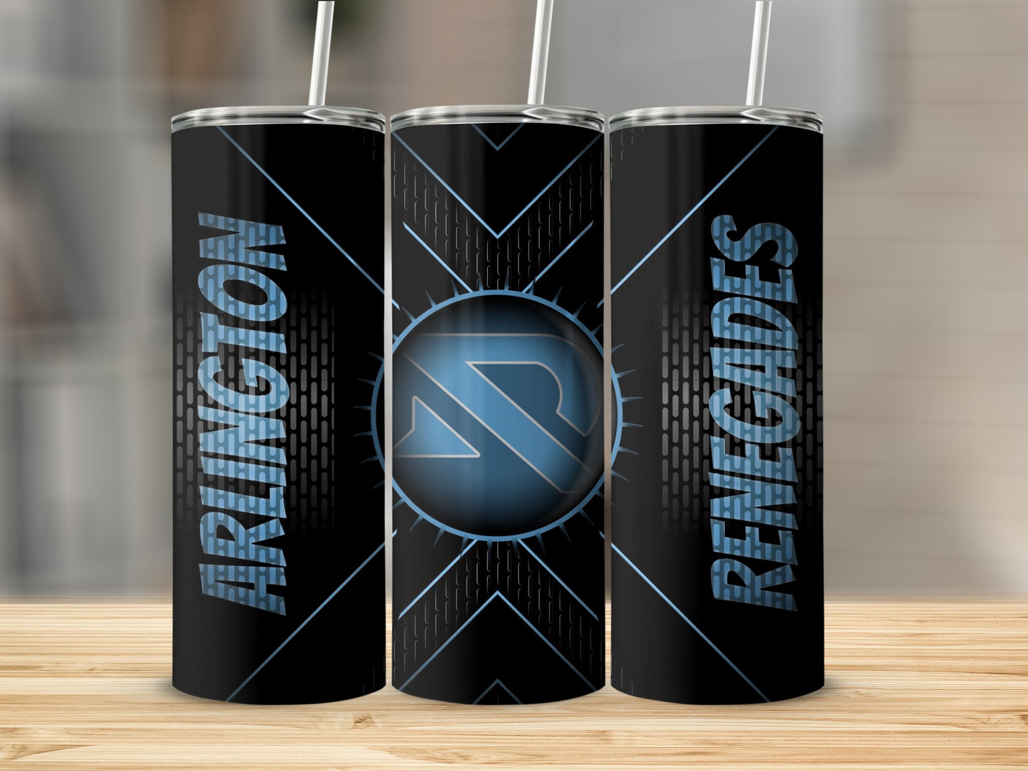 Arlingtone Revegoldes Logo Design Style Graphic Tumblers