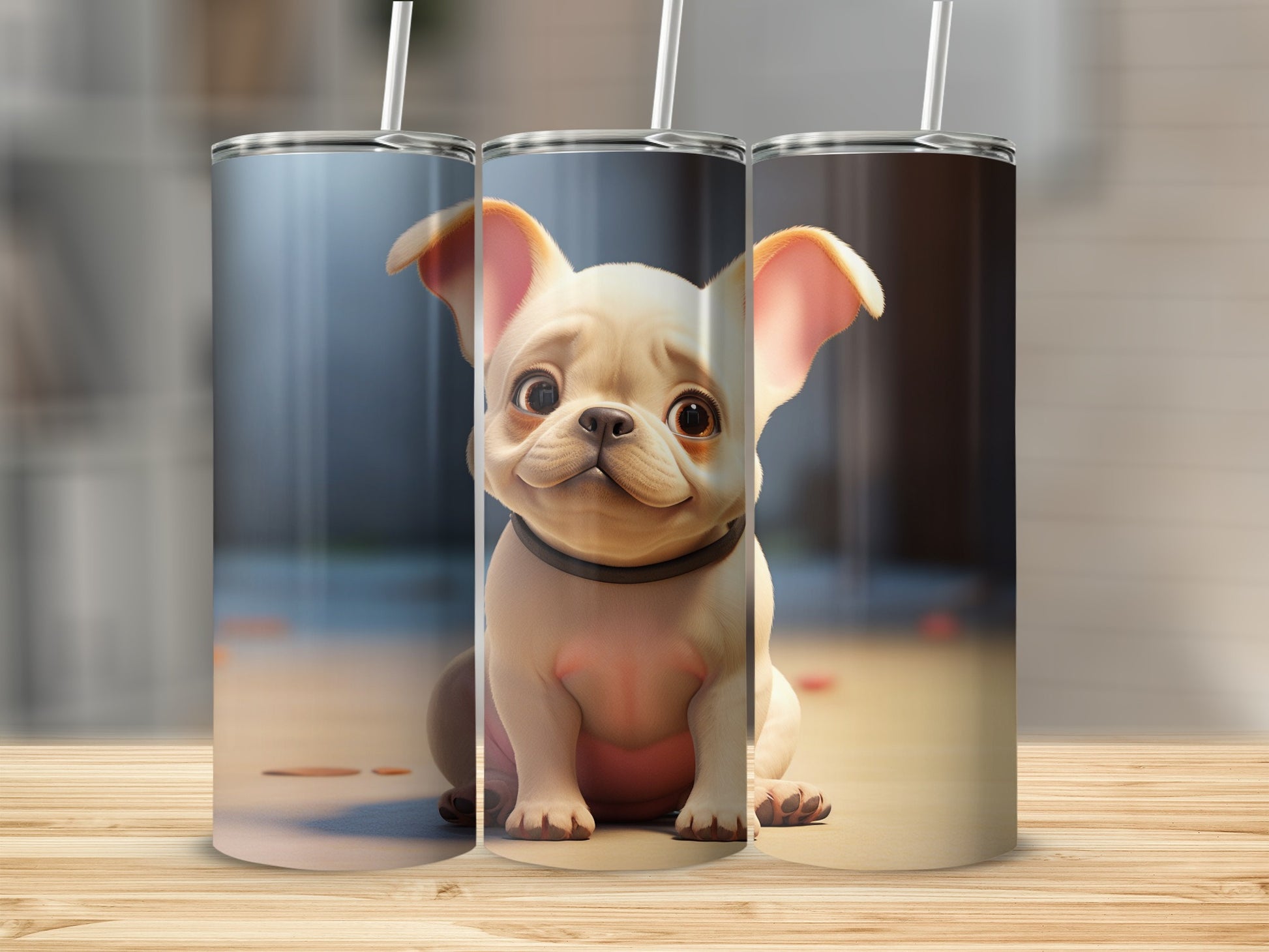 Cute Puppy Design Tumbler for Pet Lovers Tumbler