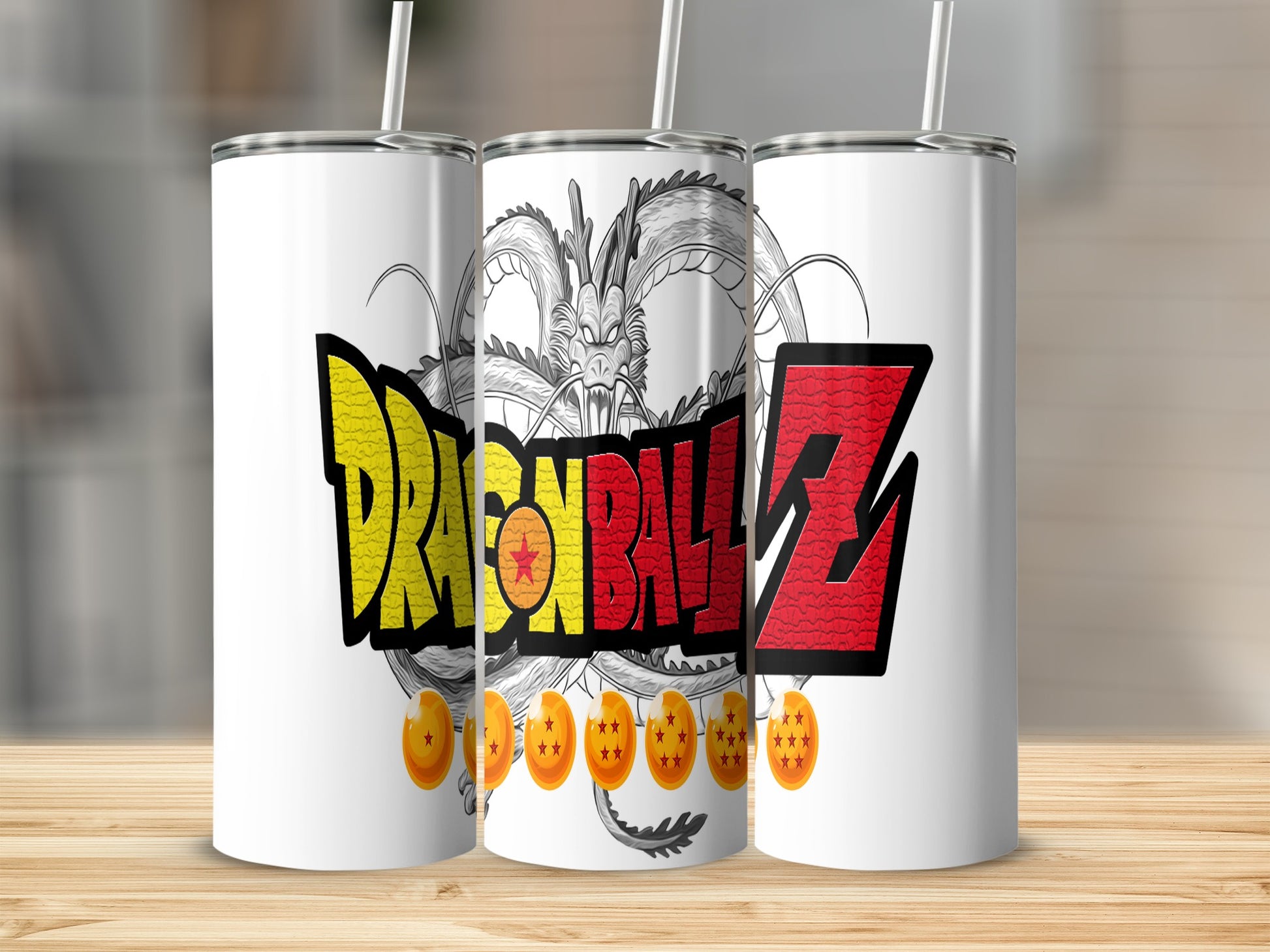 Dragon Ball Z Anime Double-Walled Tumbler Cups Set