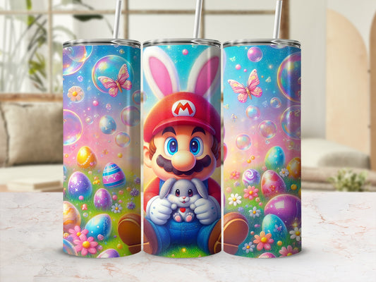 Mario Bunny Ears Easter Eggs Bubbles Butterflies Spring product type
