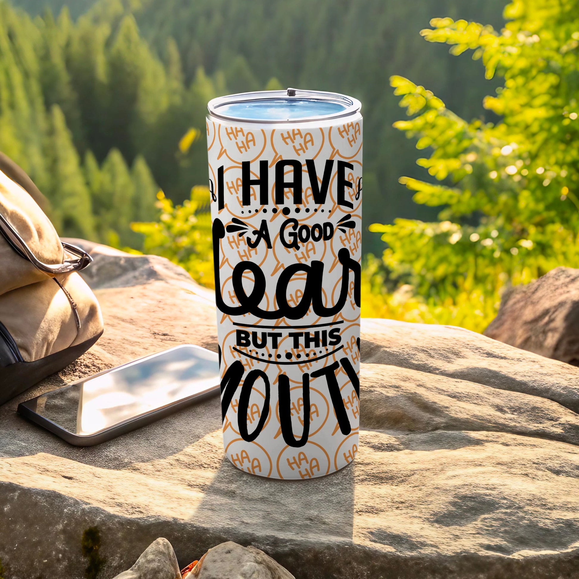 I Have A Good Heart But This Mouth Tumbler