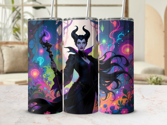Enchanted Dark Sorceress Themed Tumbler Product
