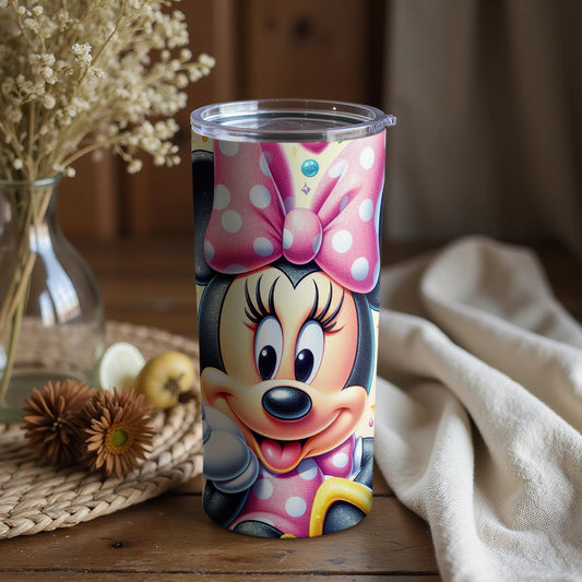 Adorable Minnie Mouse Tumbler for Kids and Adults