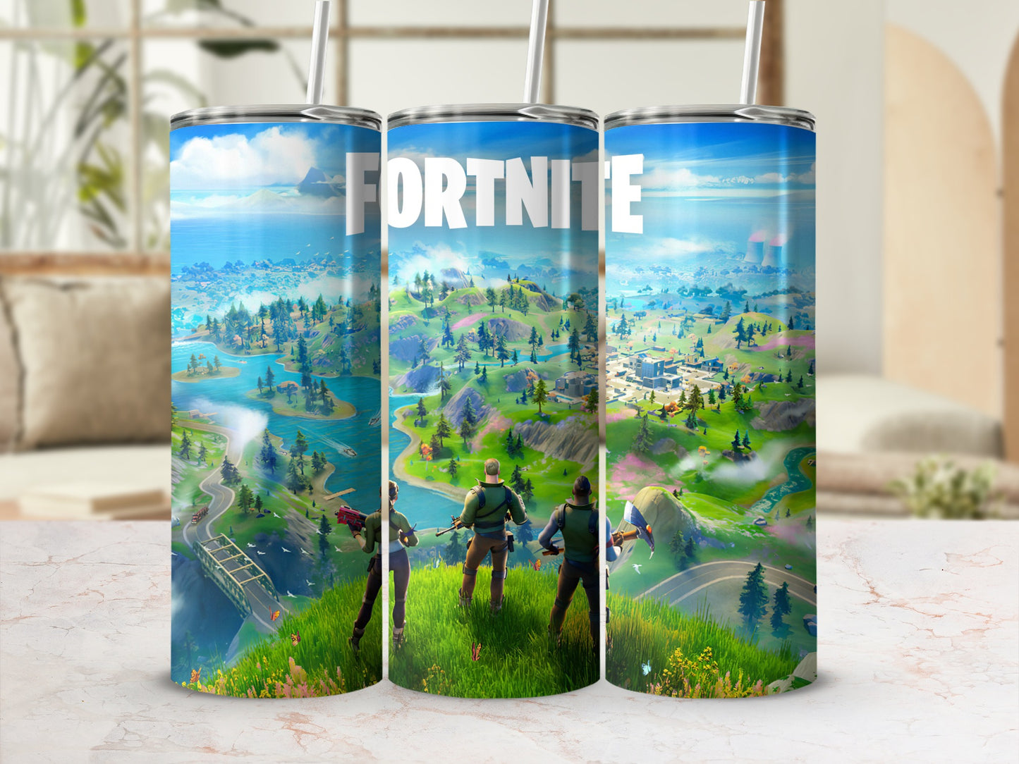 Fortnite Themed Tumbler for Gamers and Fans