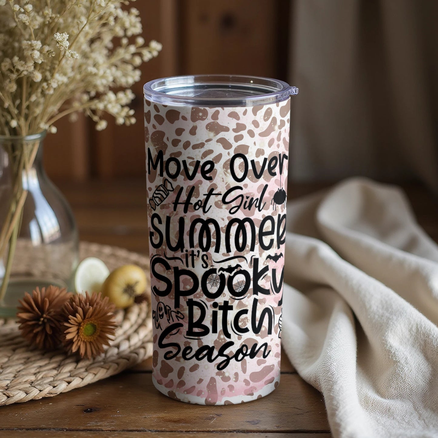 Move Over Hot Girl Summer It's Spooky Season Tumbler