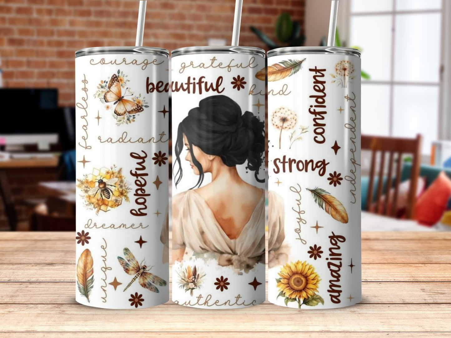 Beautiful Inspirational Design Tumbler