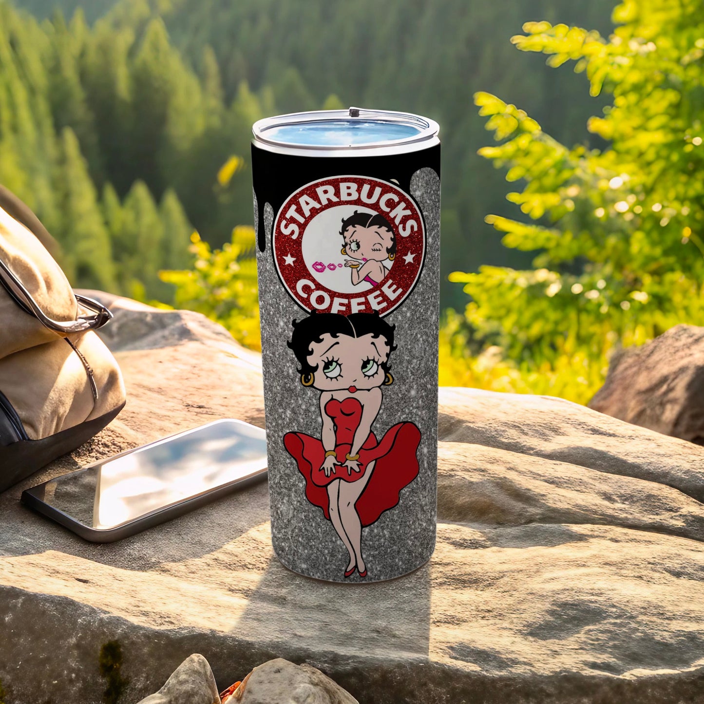 Betty Boop Starbucks Coffee Travel Tumbler Cup