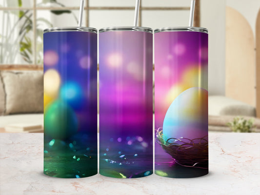 Vibrant Iridescent Easter Egg Bokeh Tumbler product type