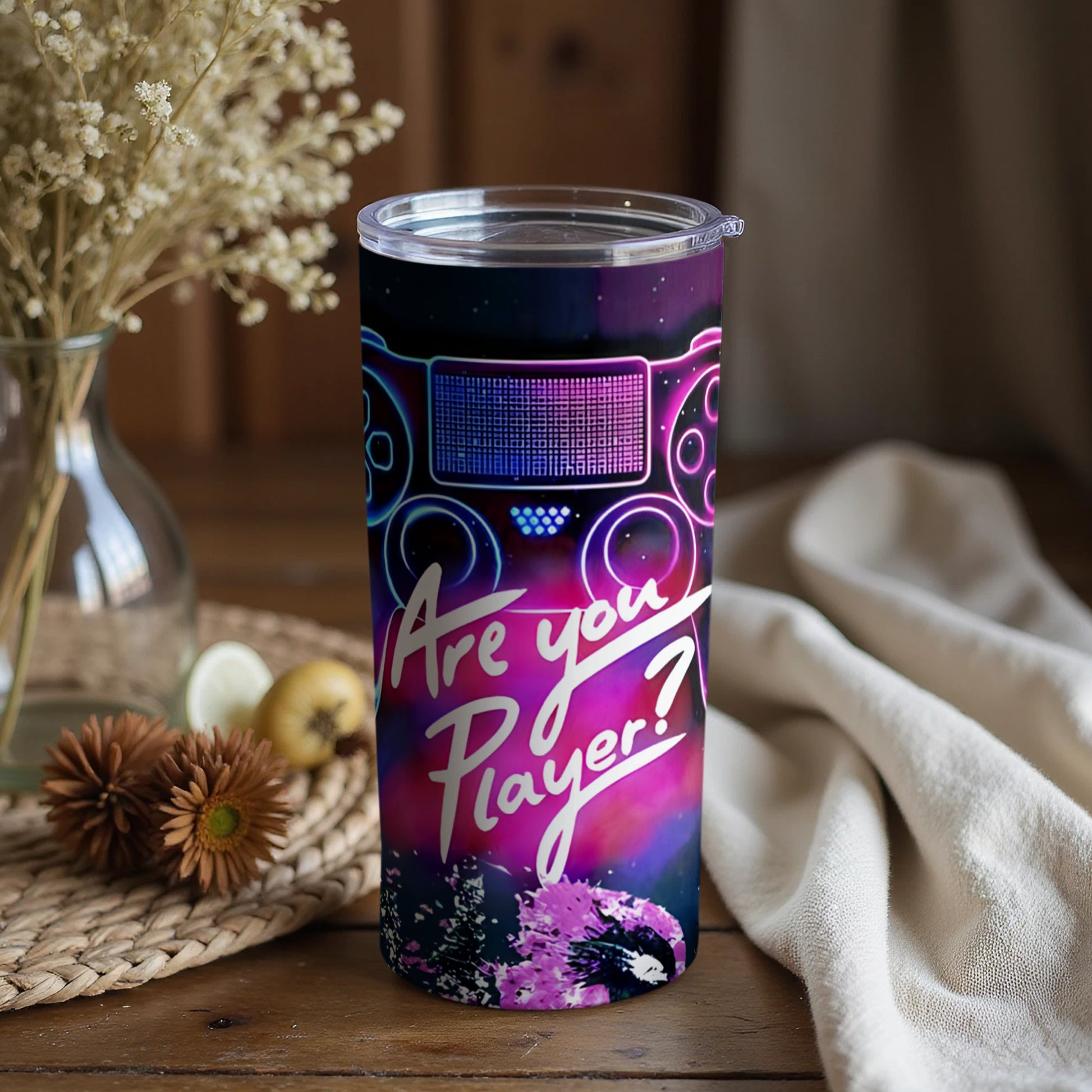 Colorful Are You Player Tumbler Cup Product