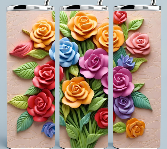 Brightly Colored flowers