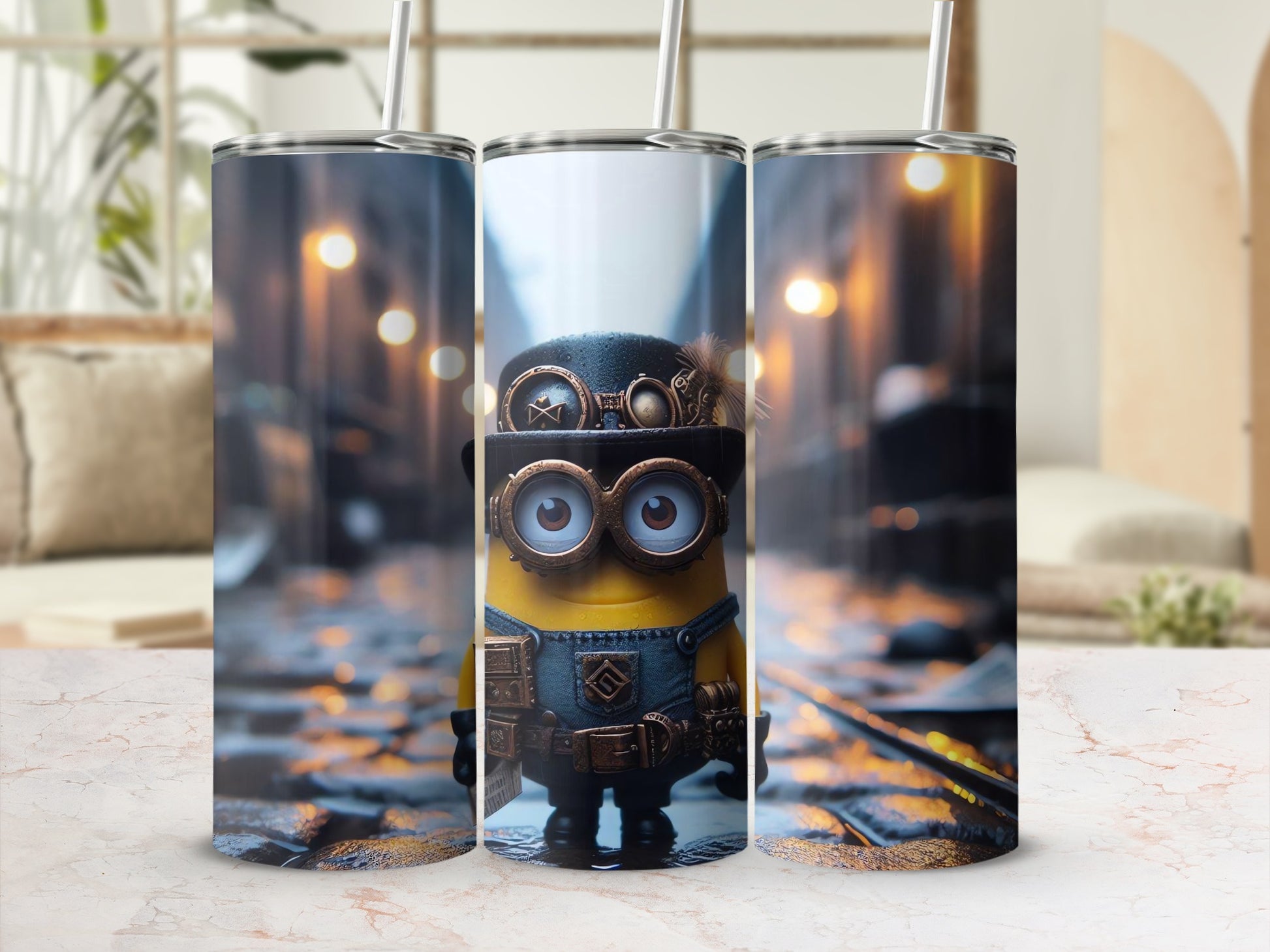 Cute Steampunk Character Art Design Tumbler