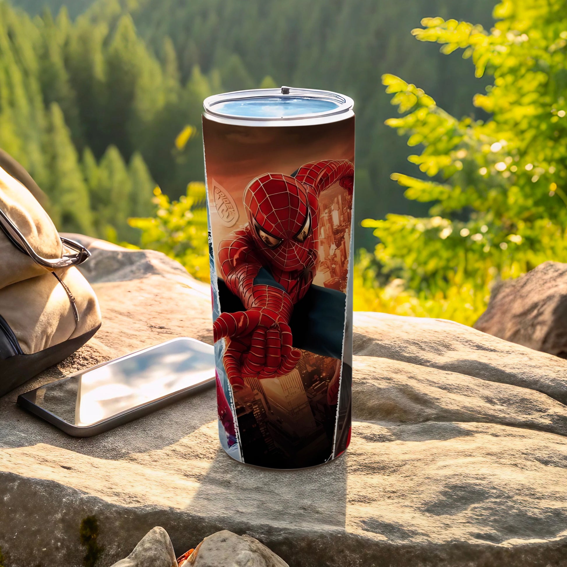 Spider-Man Action Scene Insulated Tumbler Cup