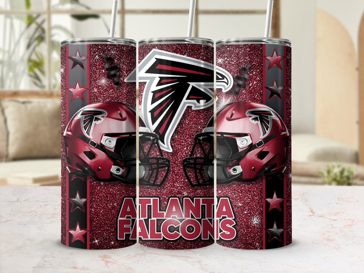 Atlanta Falcons Football Team Design Graphics Tumblers