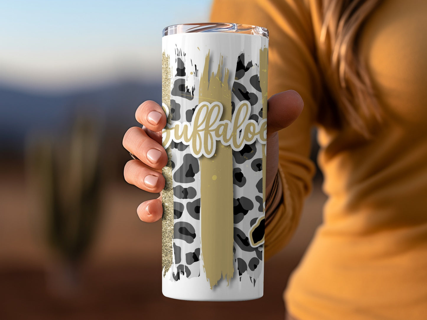 Colorado Buffaloes Tumblers Leopard Tumbler