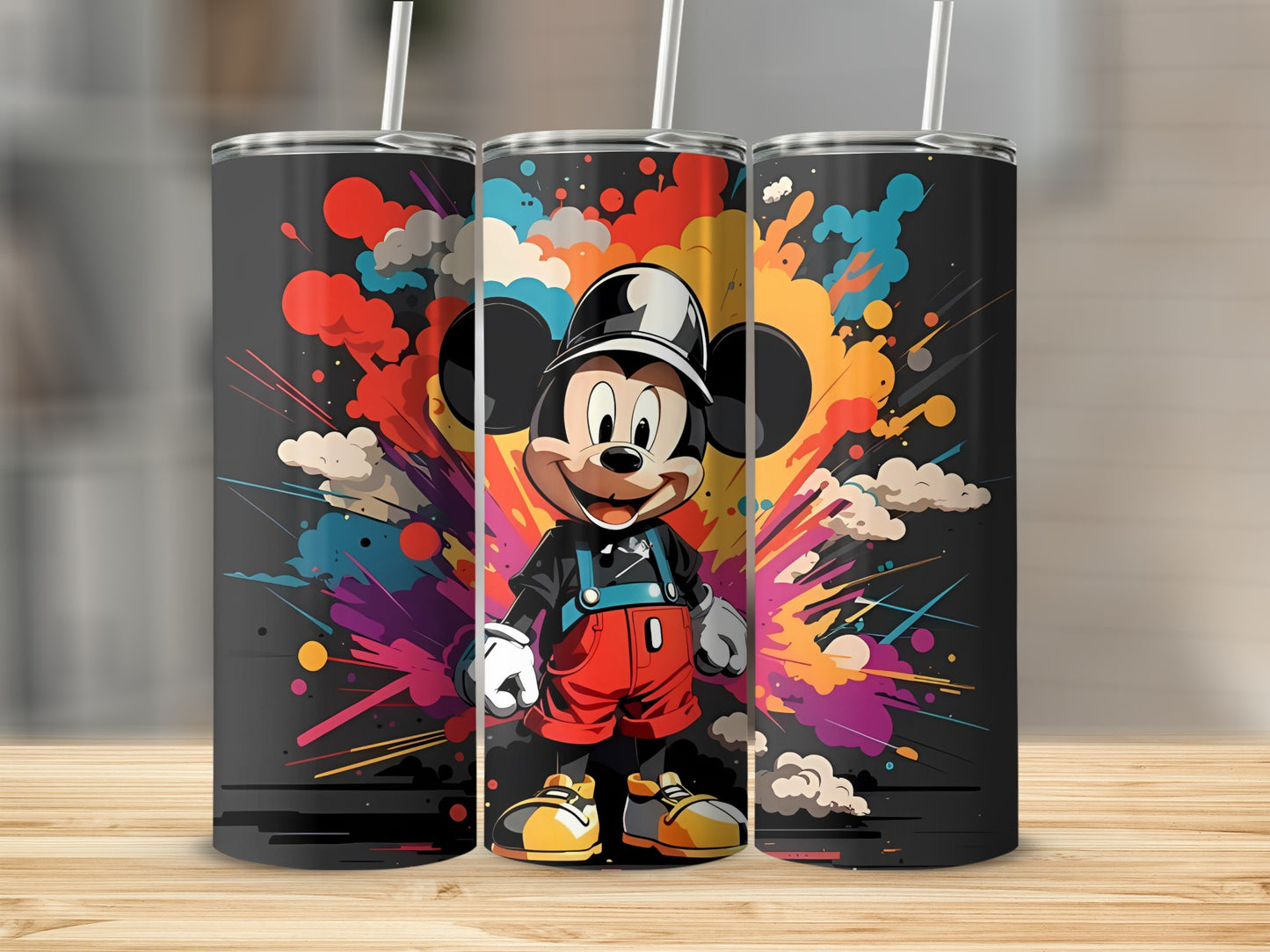 Colorful Character Explosion Tumbler Drinkware
