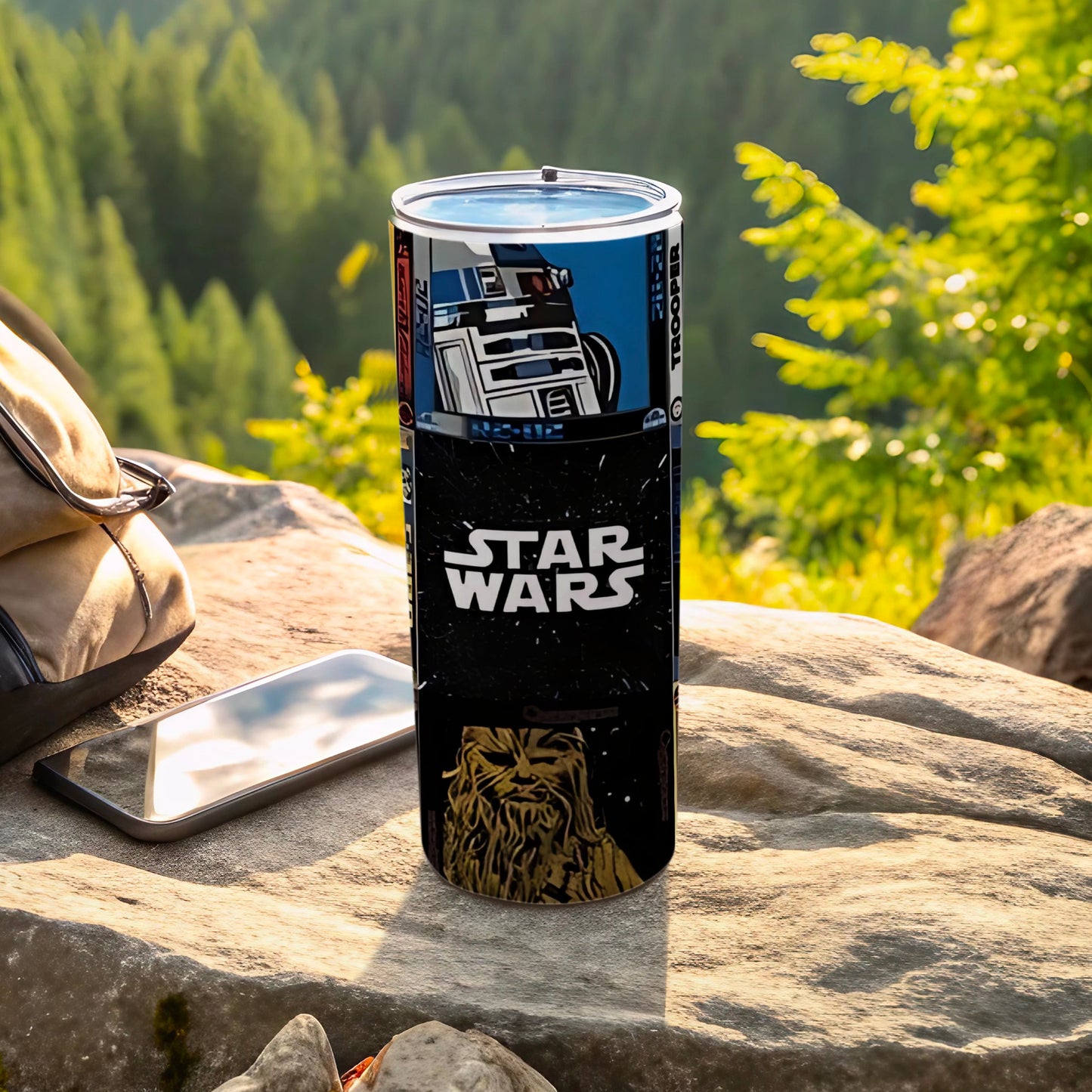 Star Wars R2-D2 Chewbacca Trooper Tumbler product type