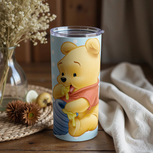Cute Bear Drinking Tumbler for Kids and Adults
