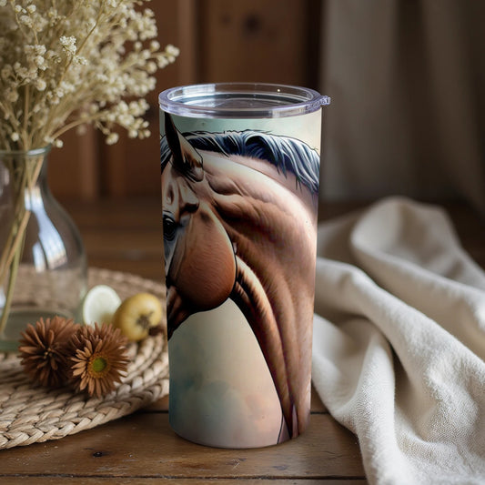 Stylish Horse Art Tumbler for Beverage Enthusiasts