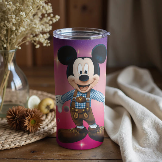 Cheerful Mickey Mouse Character-themed tumbler