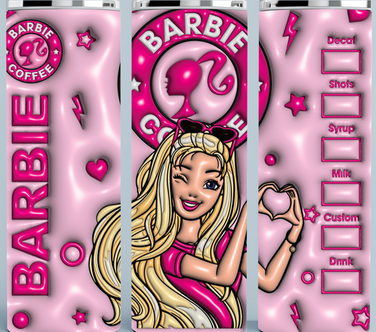 Barbie Coffee tumbler