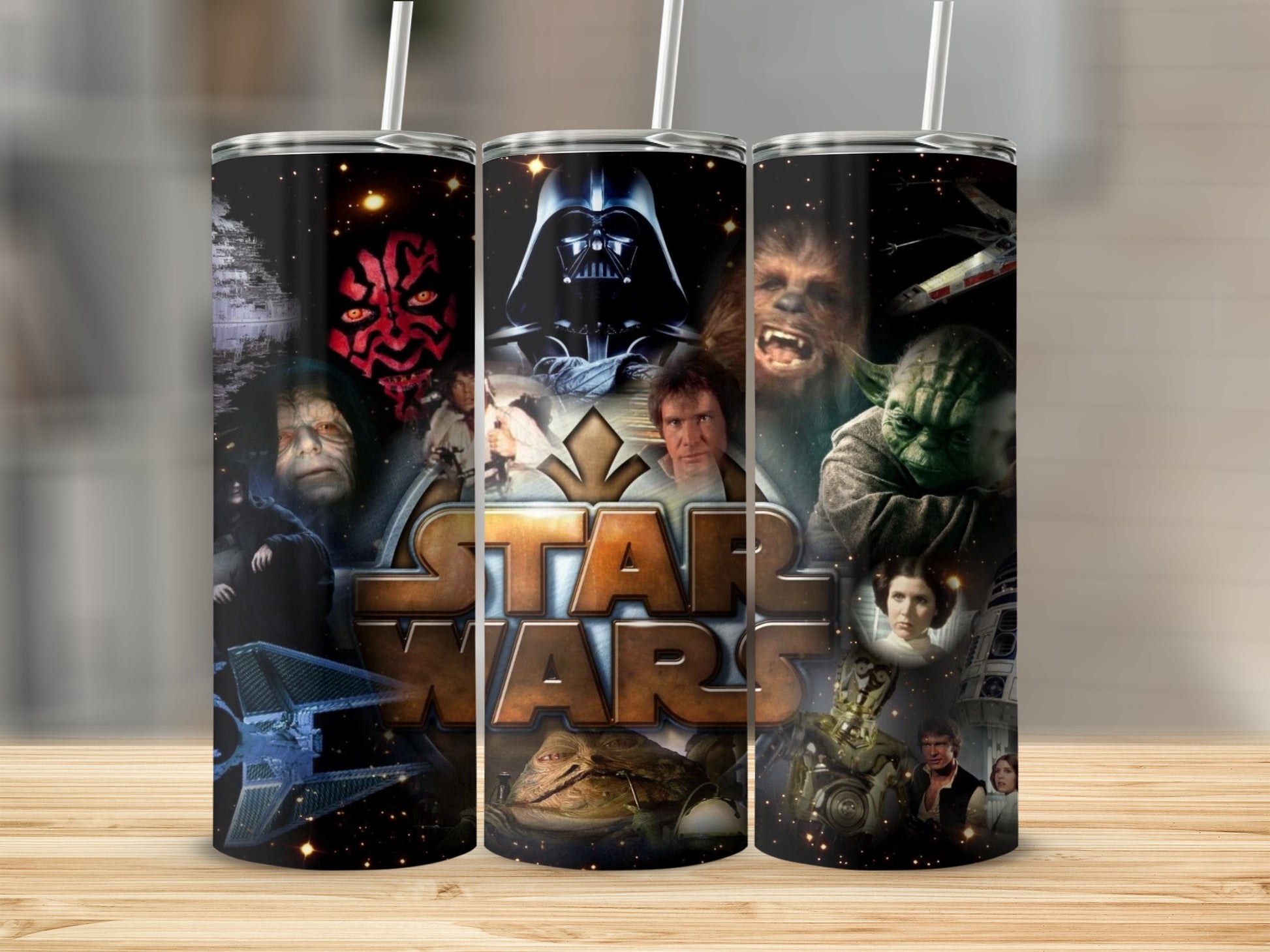 Epic Star Wars Galaxy Characters Collage Design product type