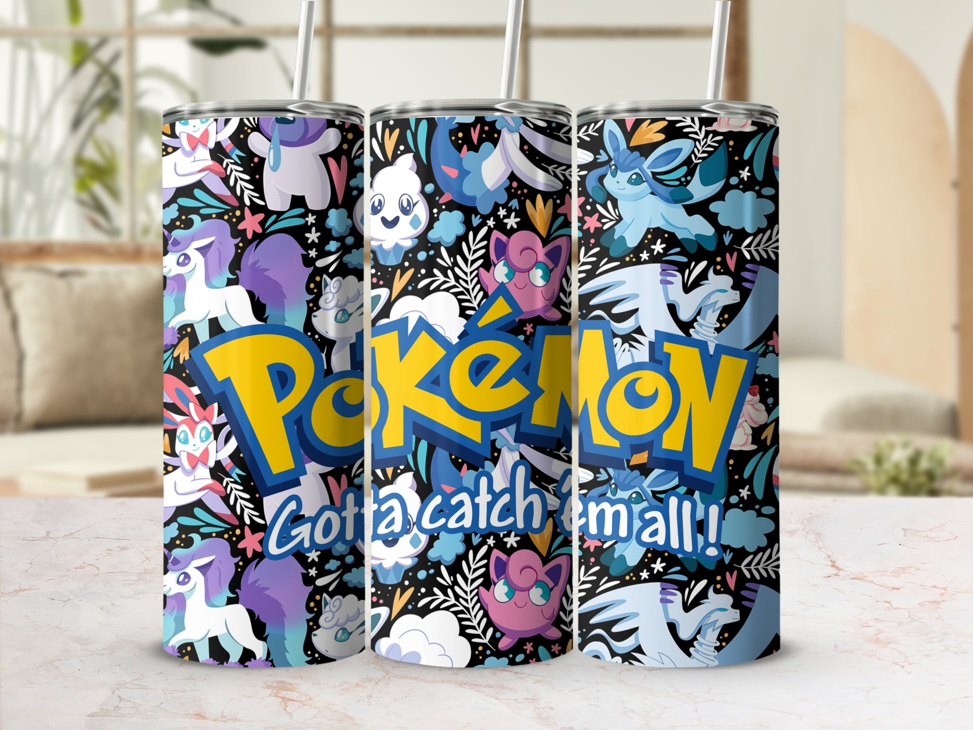 Pokémon Got To Catch 'Em All Insulated Tumbler