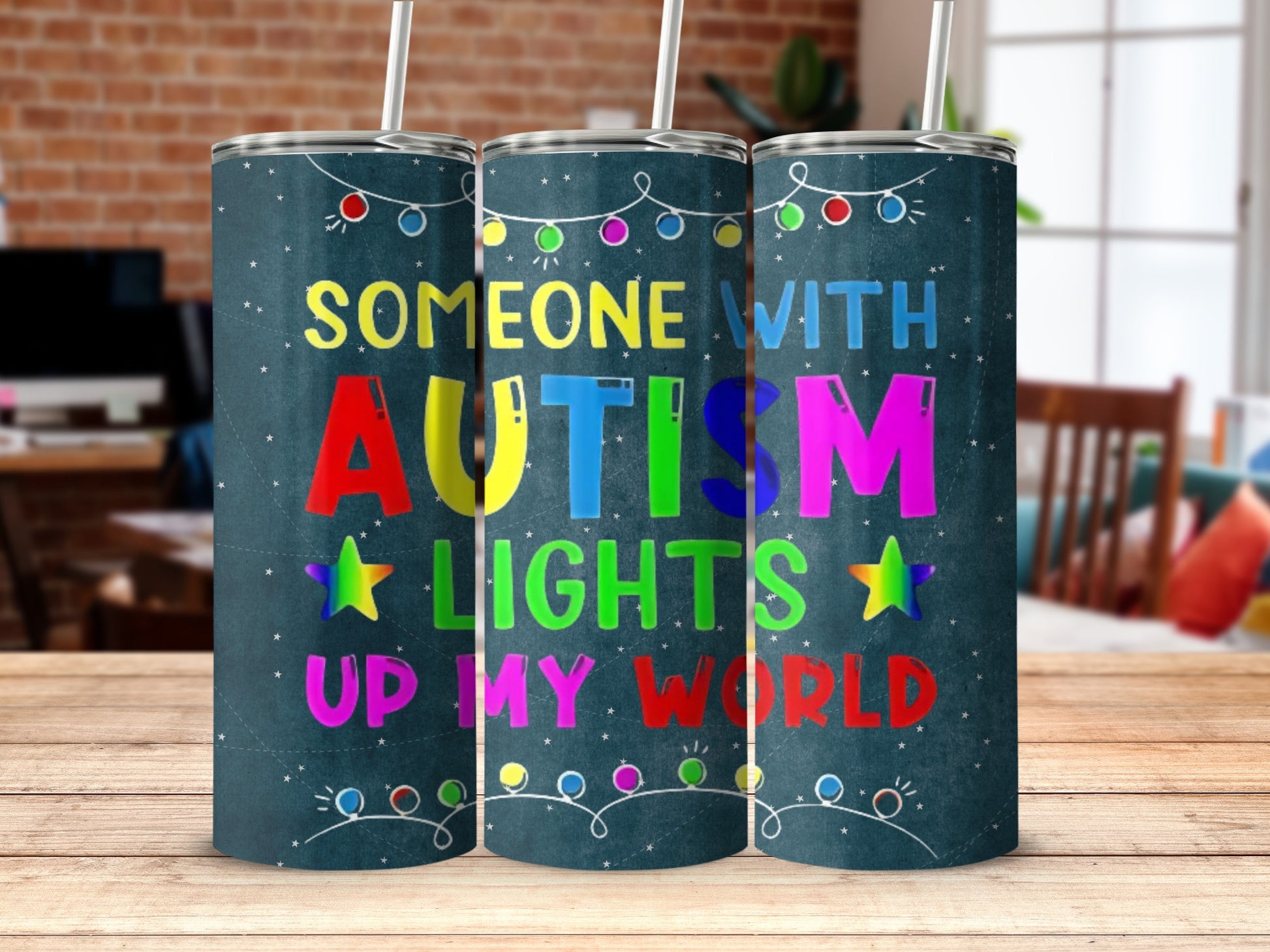 Someone With Autism Lights Up My World product