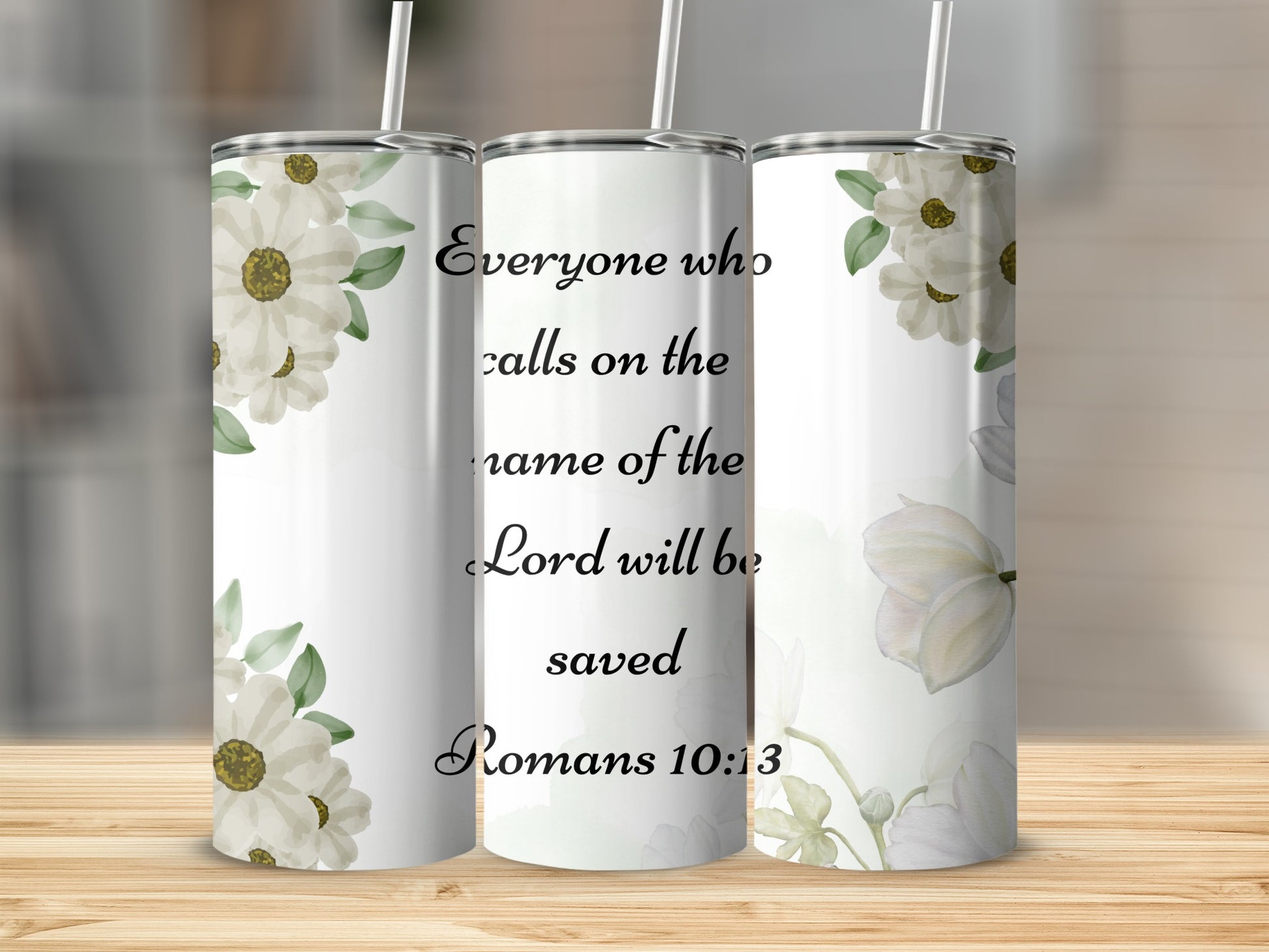 Inspirational Everyone Who Calls on the Lord Tumbler