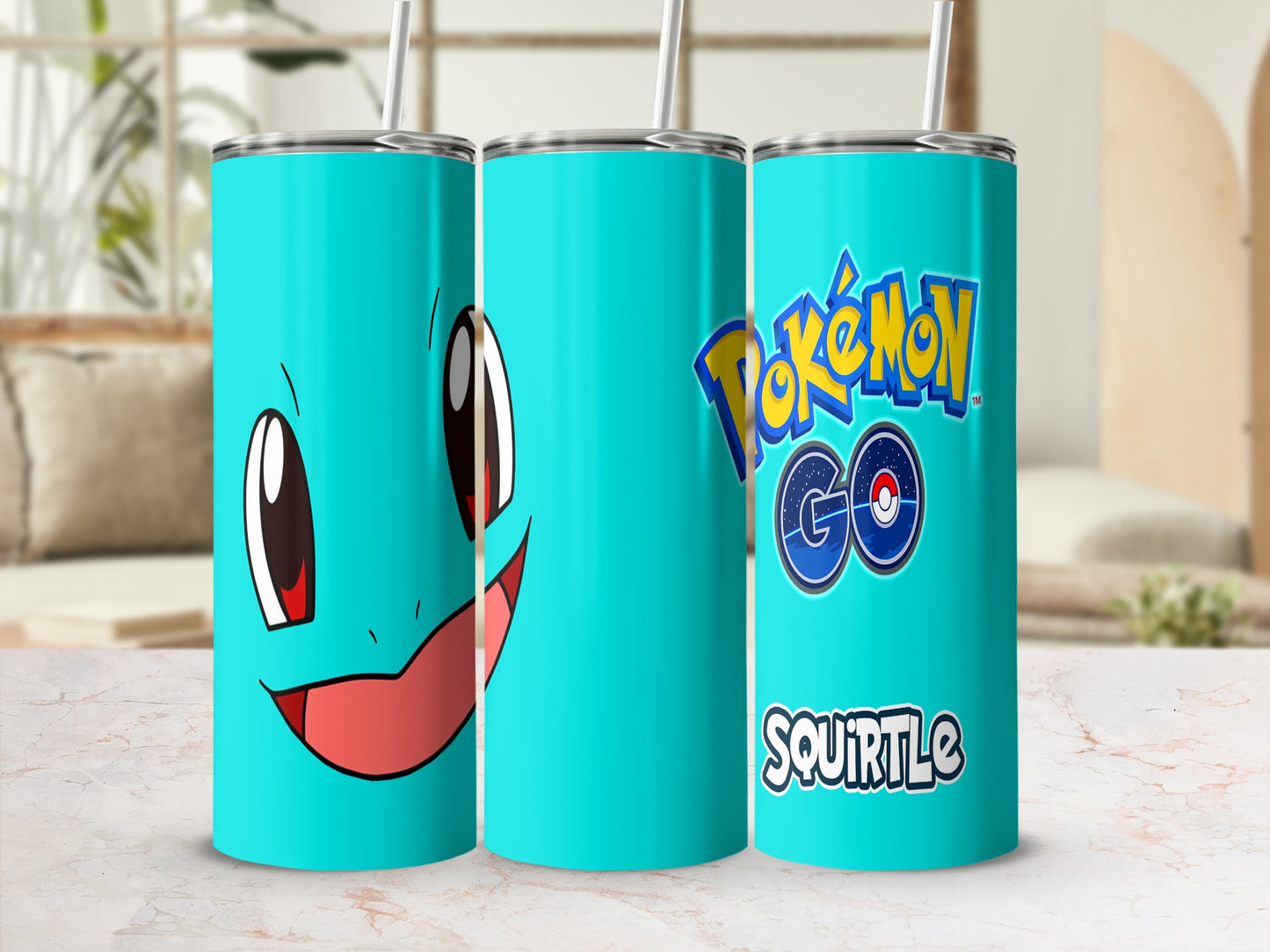 Pokémon GO Squirtle Insulated Tumbler Stainless Steel