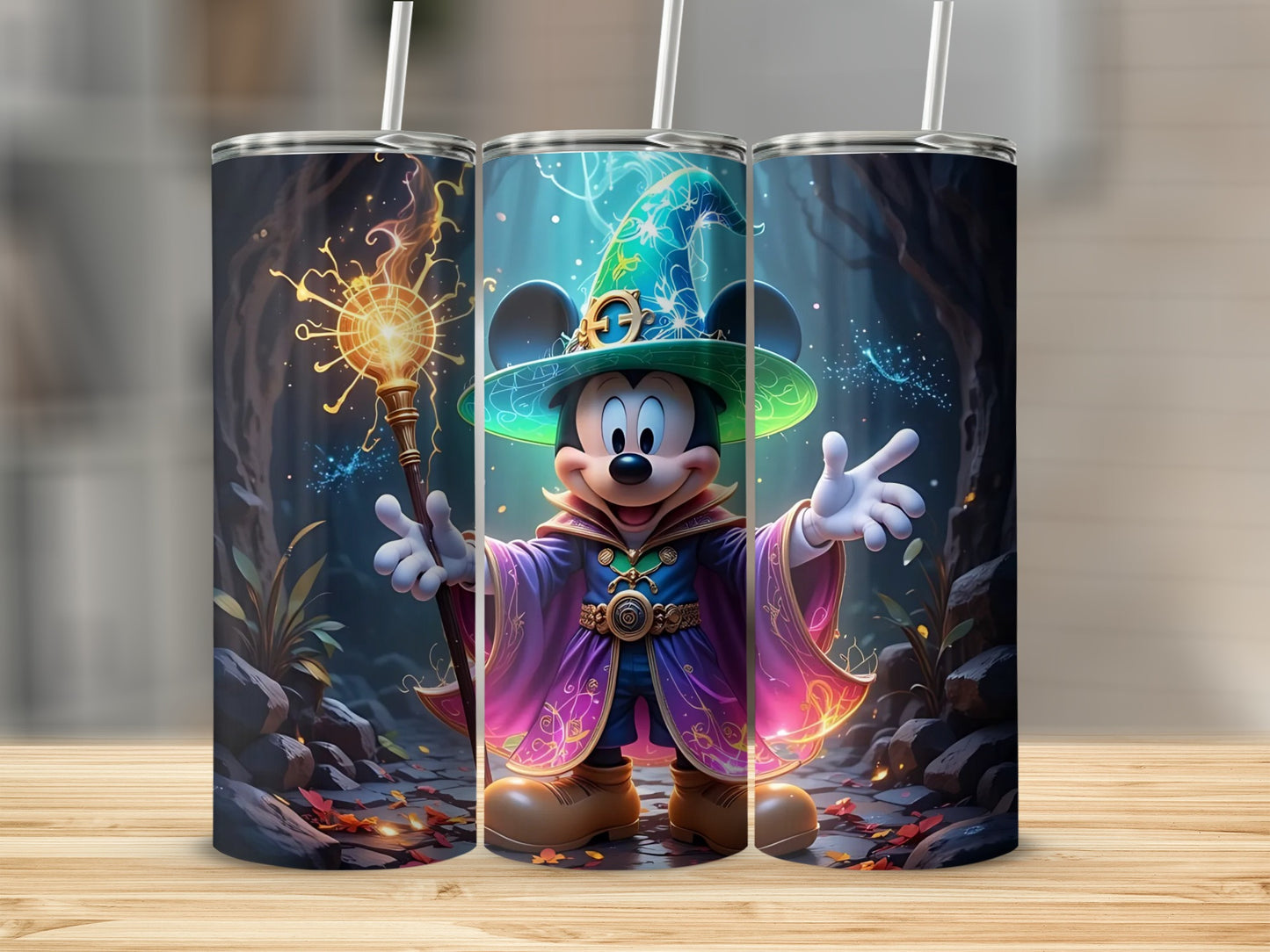 Magical Cartoon Character Wizard Stainless Steel Tumblr