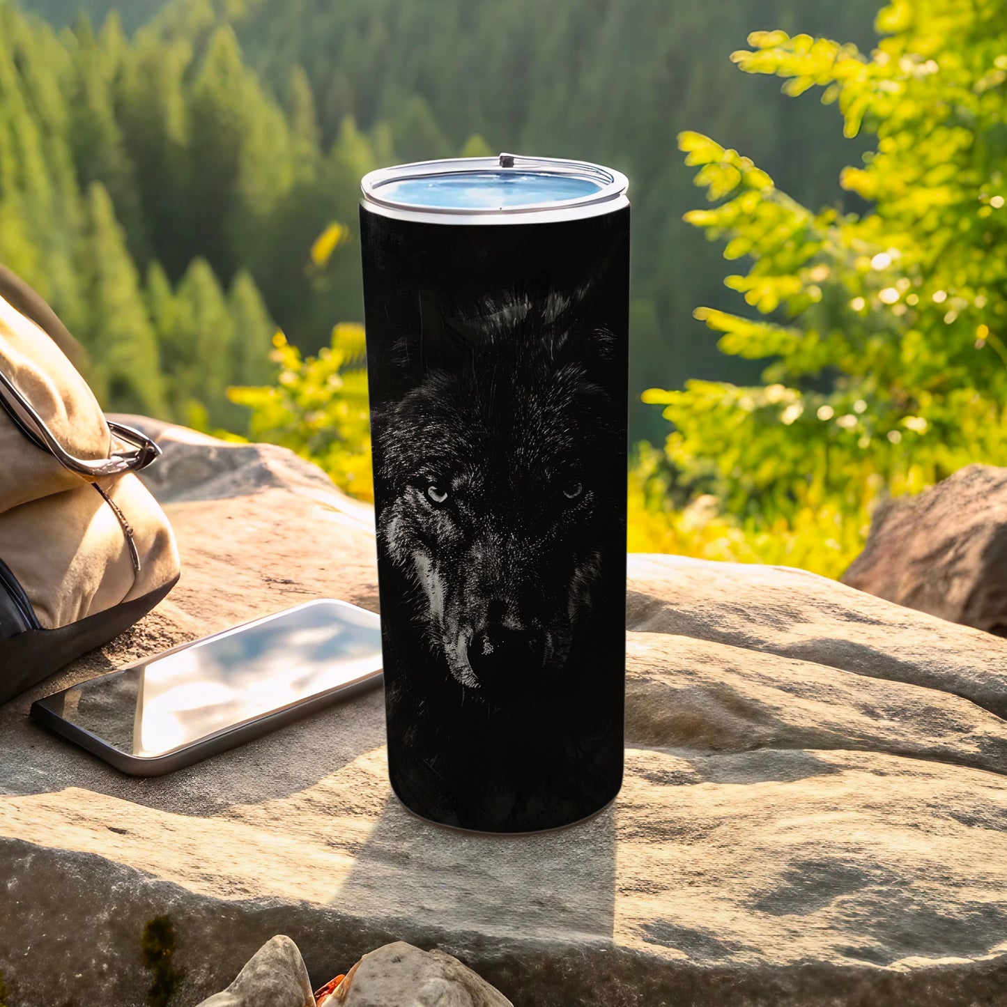 Majestic Black Wolf Face Insulated Drink Tumbler product type
Tumbler, Wolf, Black Wolf, Animal Print, Wildlife, Drinkware, Travel Mug, Insulated Cup, Nature Lover, Outdoors Adventure, Forest Animal, Majestic Wolf, Gift Idea, Beverage Holder, Dark Design, Animal Head, Wild Spirit, Camping Gear, Hiking Essentials, Unique Design