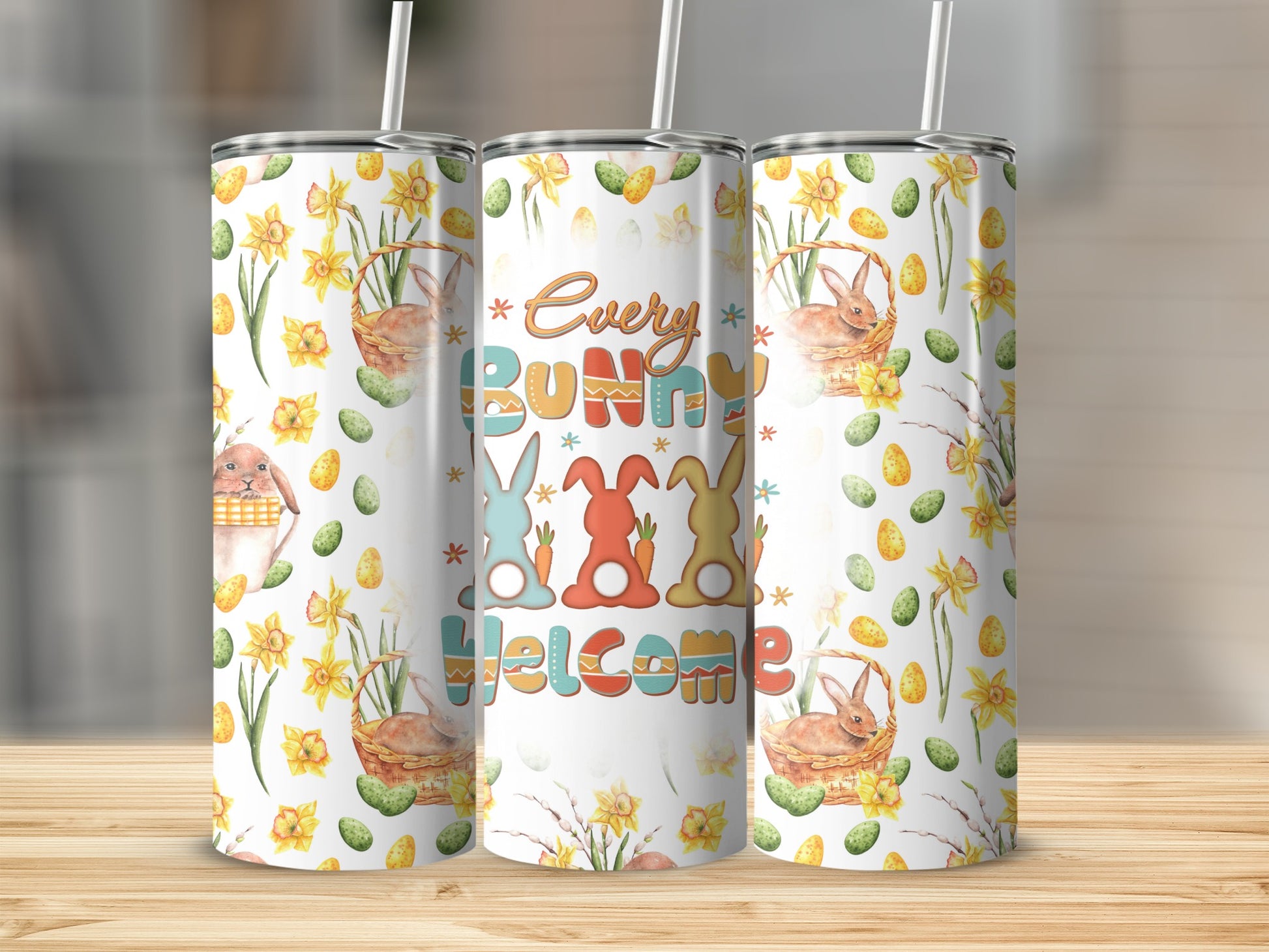 Every BUNNY Welcome Daffodils Eggs Bunnies Easter Spring product type