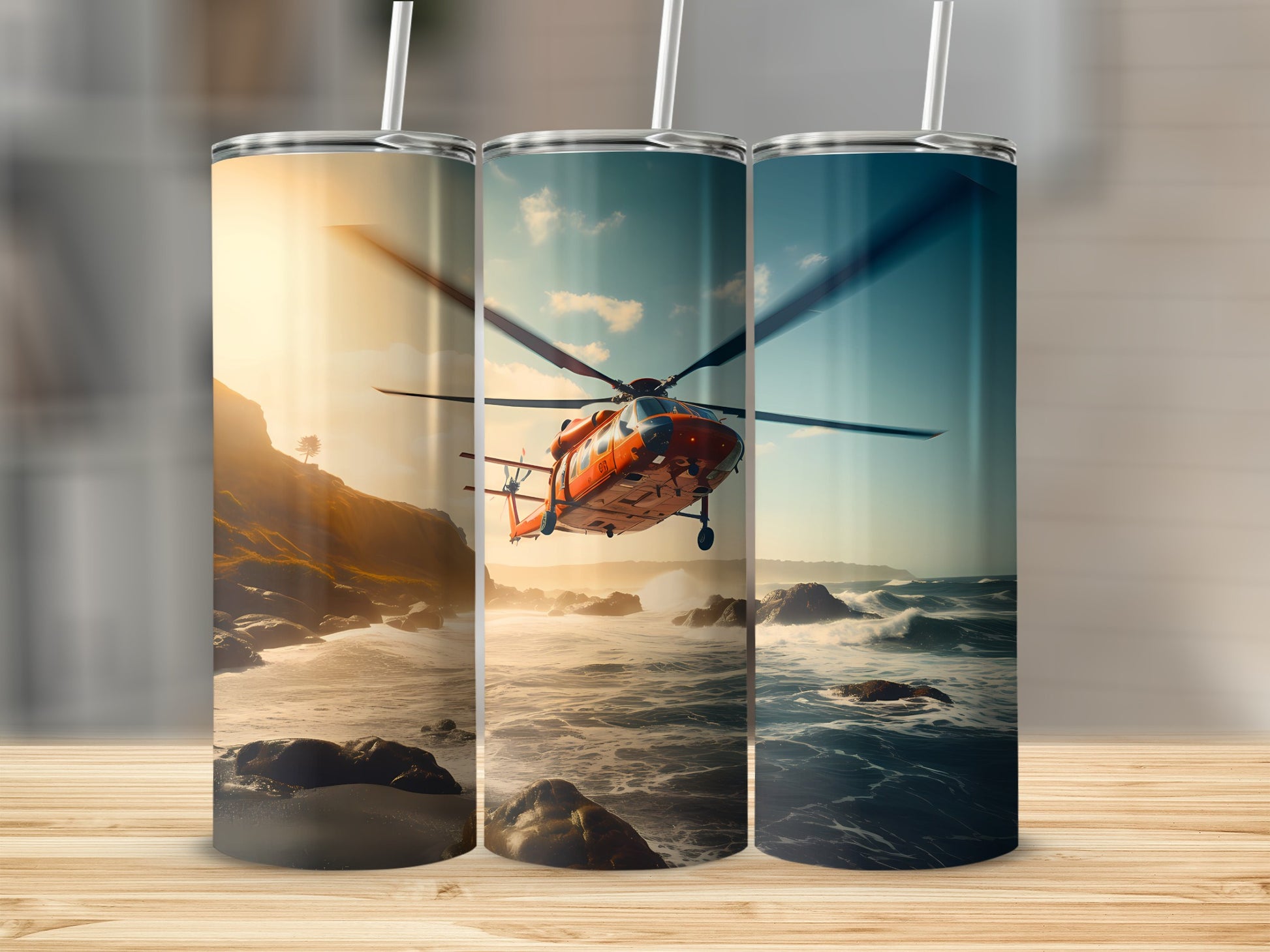 Helicopter Orange Ocean Waves Sky Rocks Sunset Product Type
Helicopter
Rescue Helicopter
Ocean Waves
Coastal Scene
Sunset View
Sunrise Glow
Seascape Art
Aircraft Flight
Adventure Theme
Nature Scenery
Rocky Shore
Water Dynamics
Sky Clouds
Orange Chopper
Tumbler Design
Drinkware Print
Travel Mug Art
Outdoor Imagery
Aviation Decor
Epic Horizon