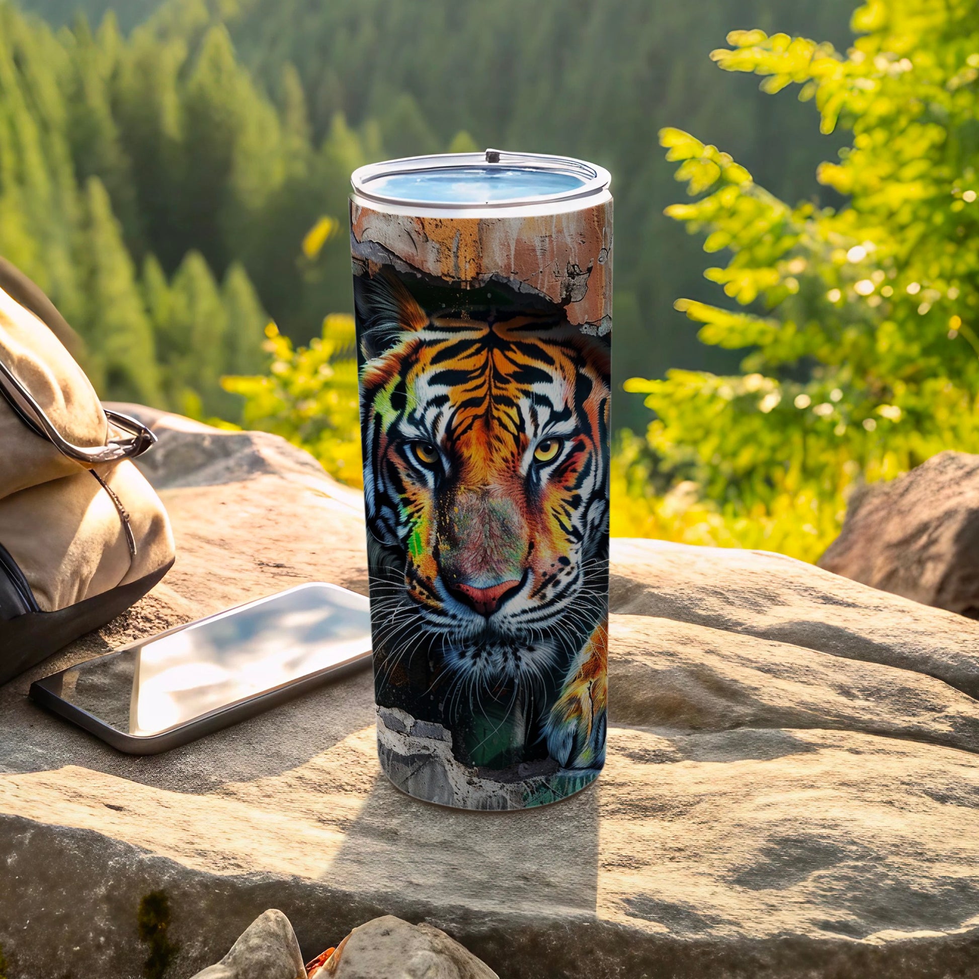 Majestic Tiger Face Tumbler Wild Animal Art product type
Tiger
Tiger face
Wild animal
Wildlife
Big cat
Jungle cat
Animal print
Safari
Nature art
Artistic design
Tumbler
Drinkware
Insulated cup
Travel mug
Water bottle
Beverage holder
Outdoor gear
Mountain scene
Forest view
Adventure style