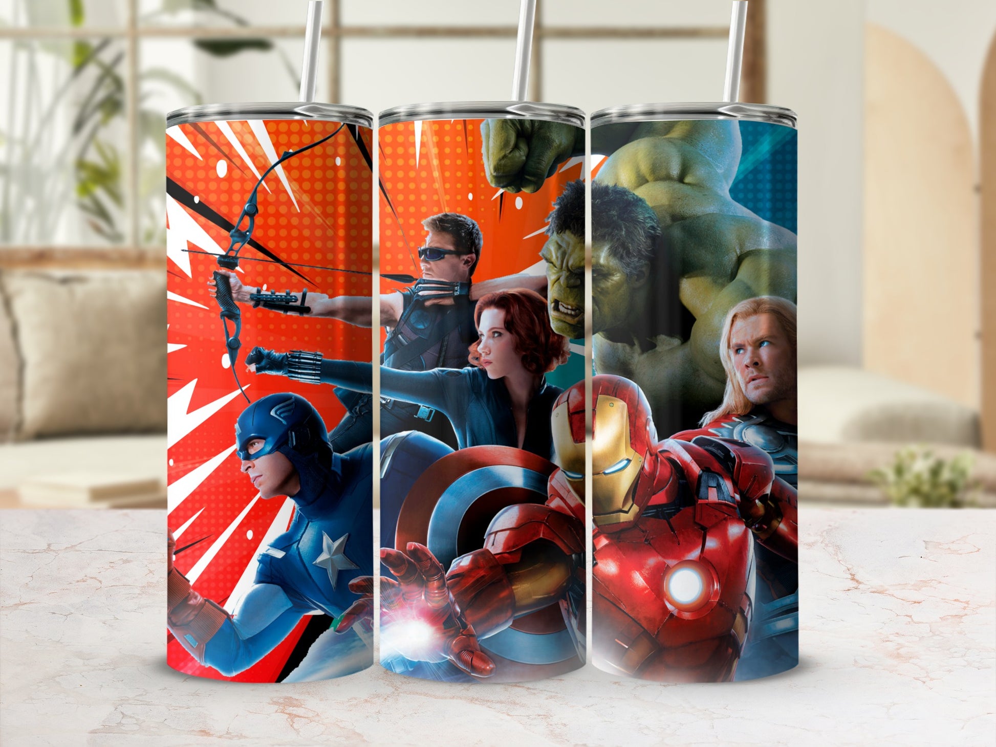 Marvel Avengers Heroes Insulated Tumbler Drinkware