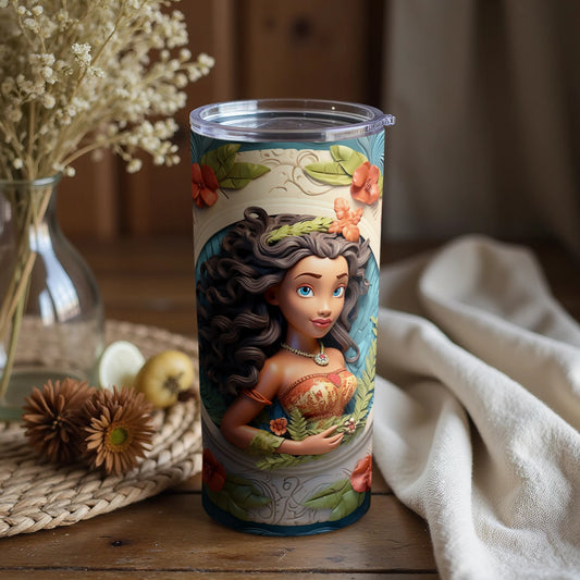 Beautifully Designed Beverage Insulated Tumbler