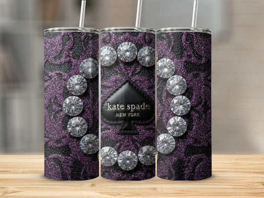 Kate Spade Inspired New York Circle Pattern Design Tumblers