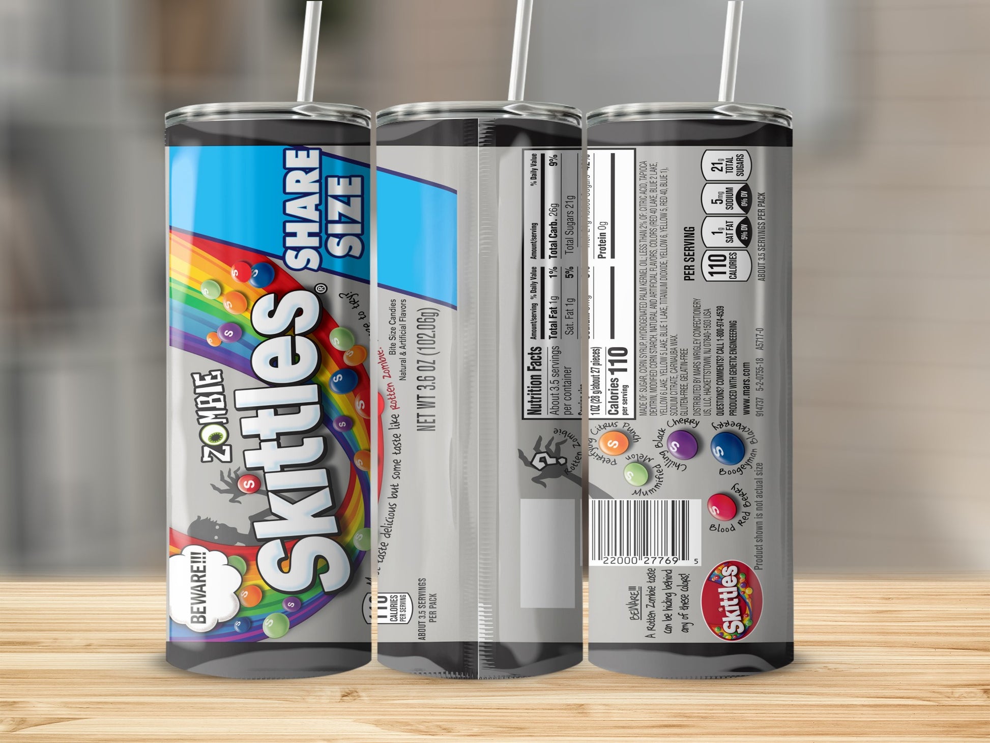 ZOMBIE Skittles SHARE SIZE Rotten Zombie product type