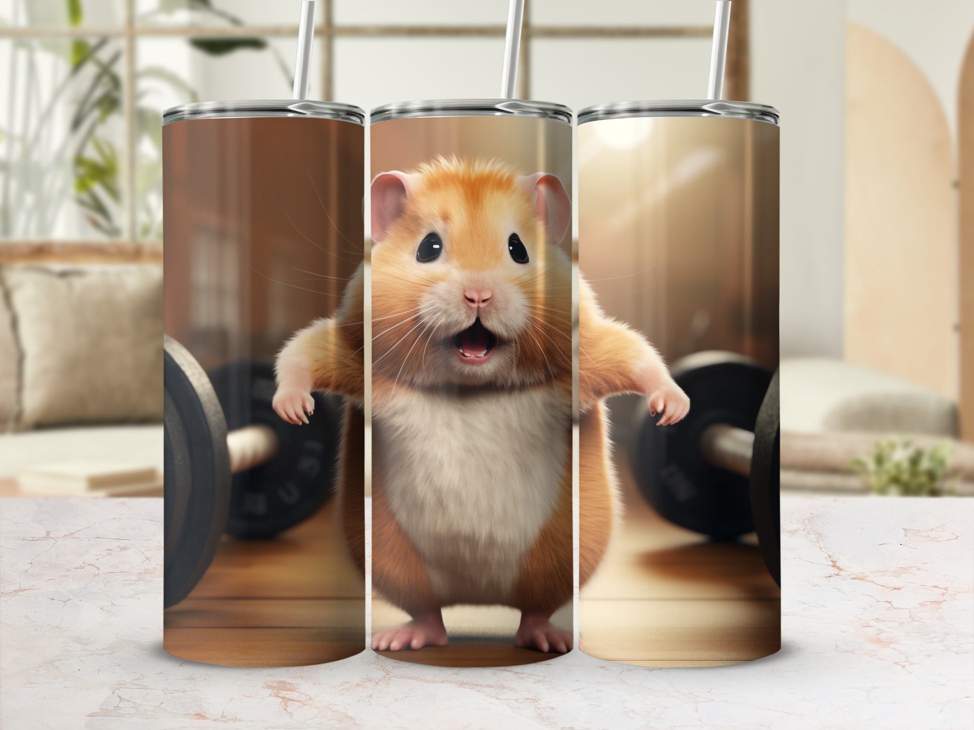 Hamster dumbbell gym fitness rodent animal product type