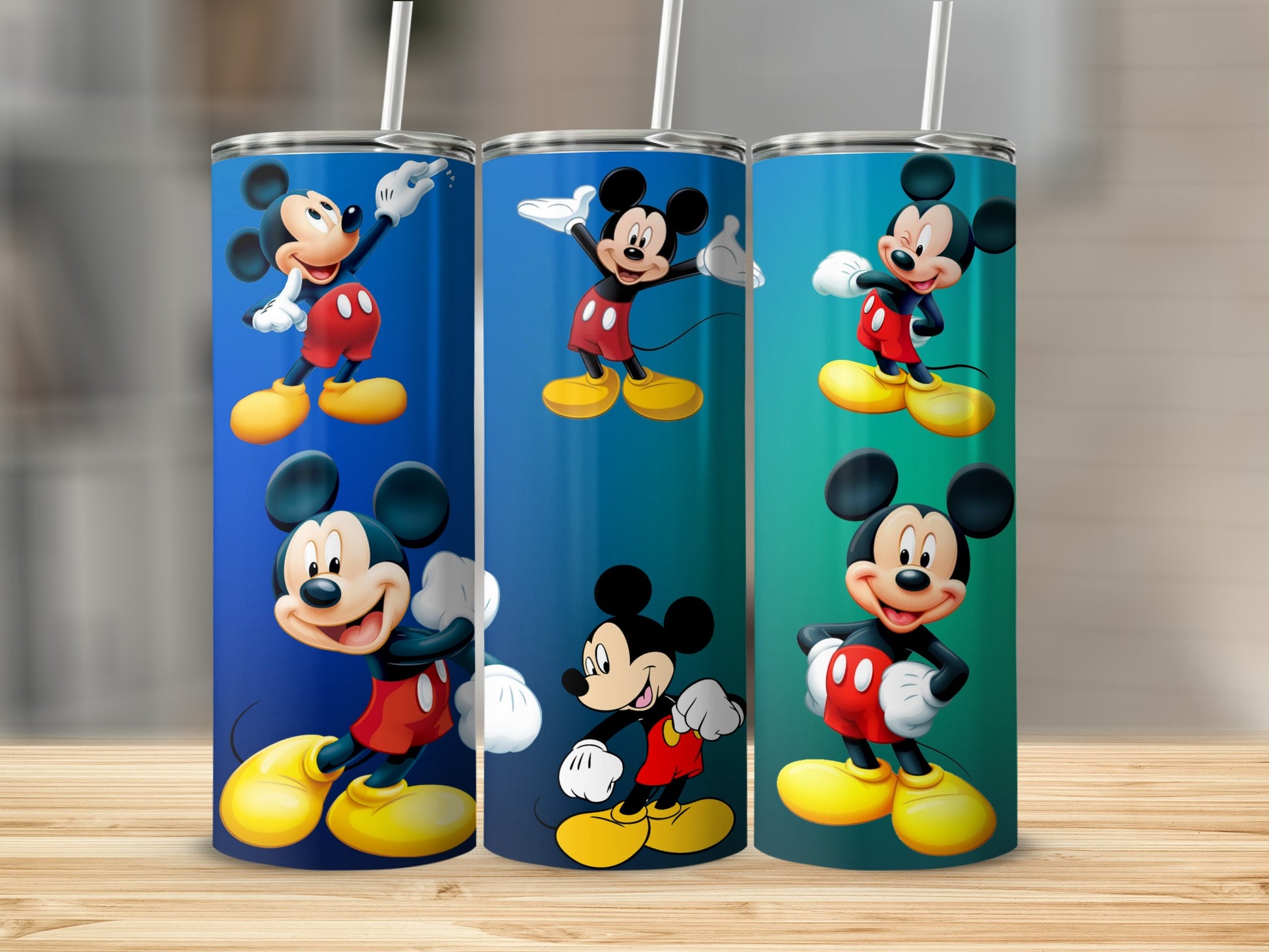 Colorful Mickey Mouse Tumbler Collection