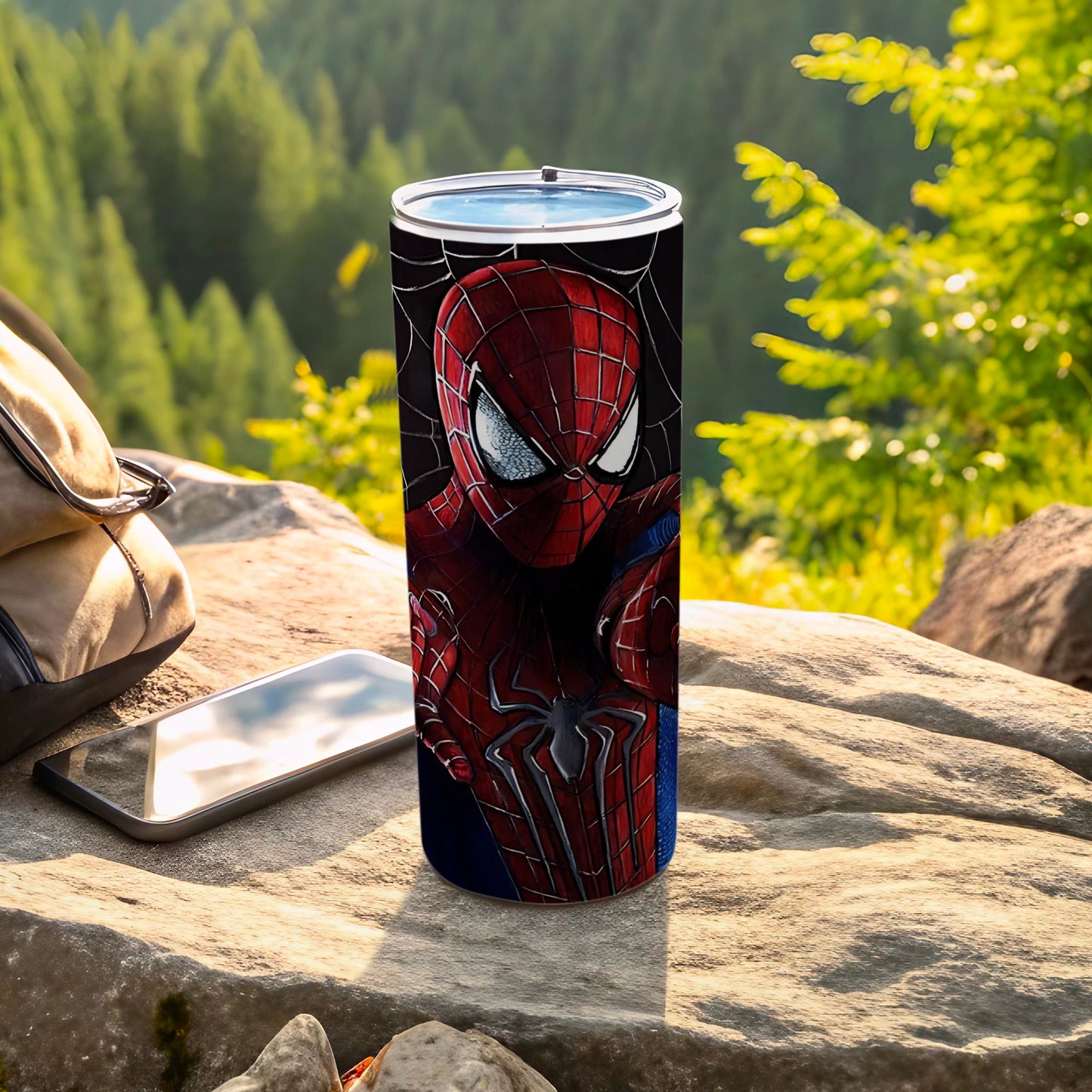 Spider-Man Travel Tumbler for Outdoor Adventures
