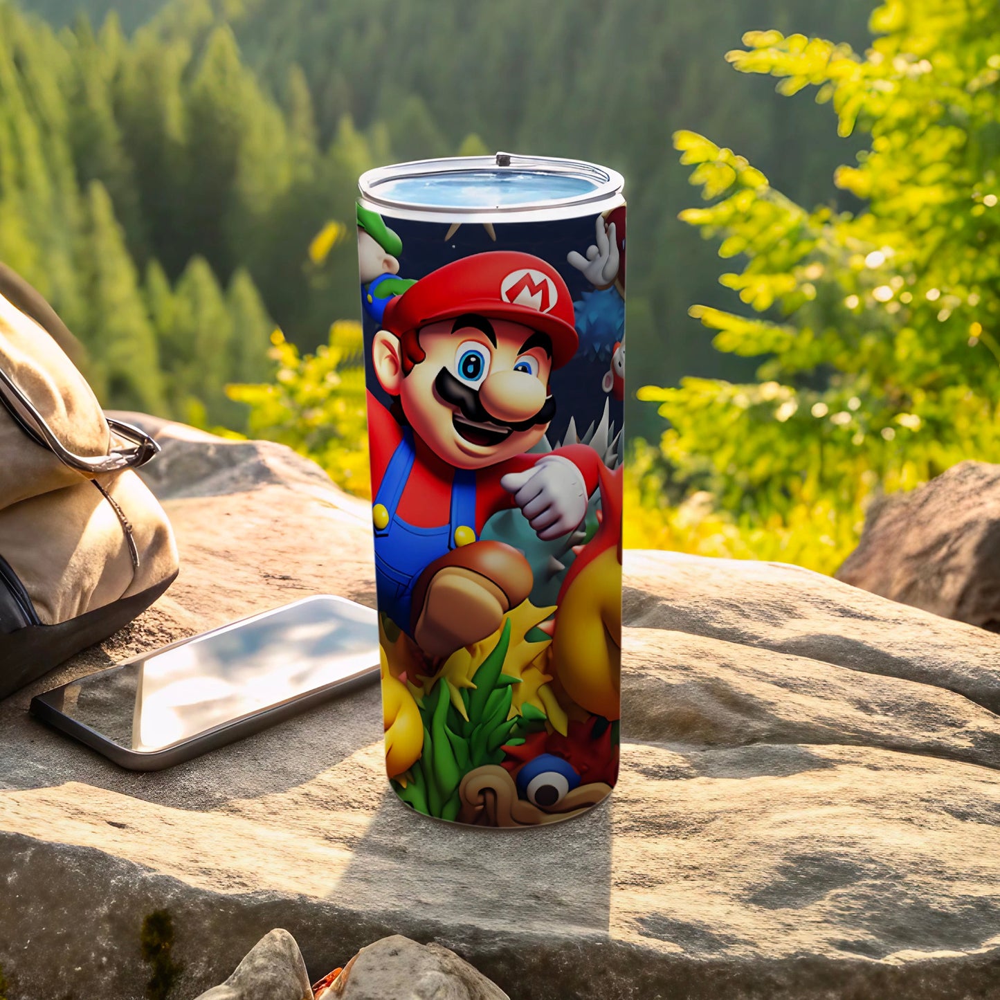 Colorful Adventure Game Character Tumbler Cup