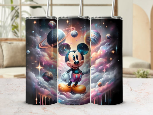 Mickey Mouse Space Adventure Design Tumbler