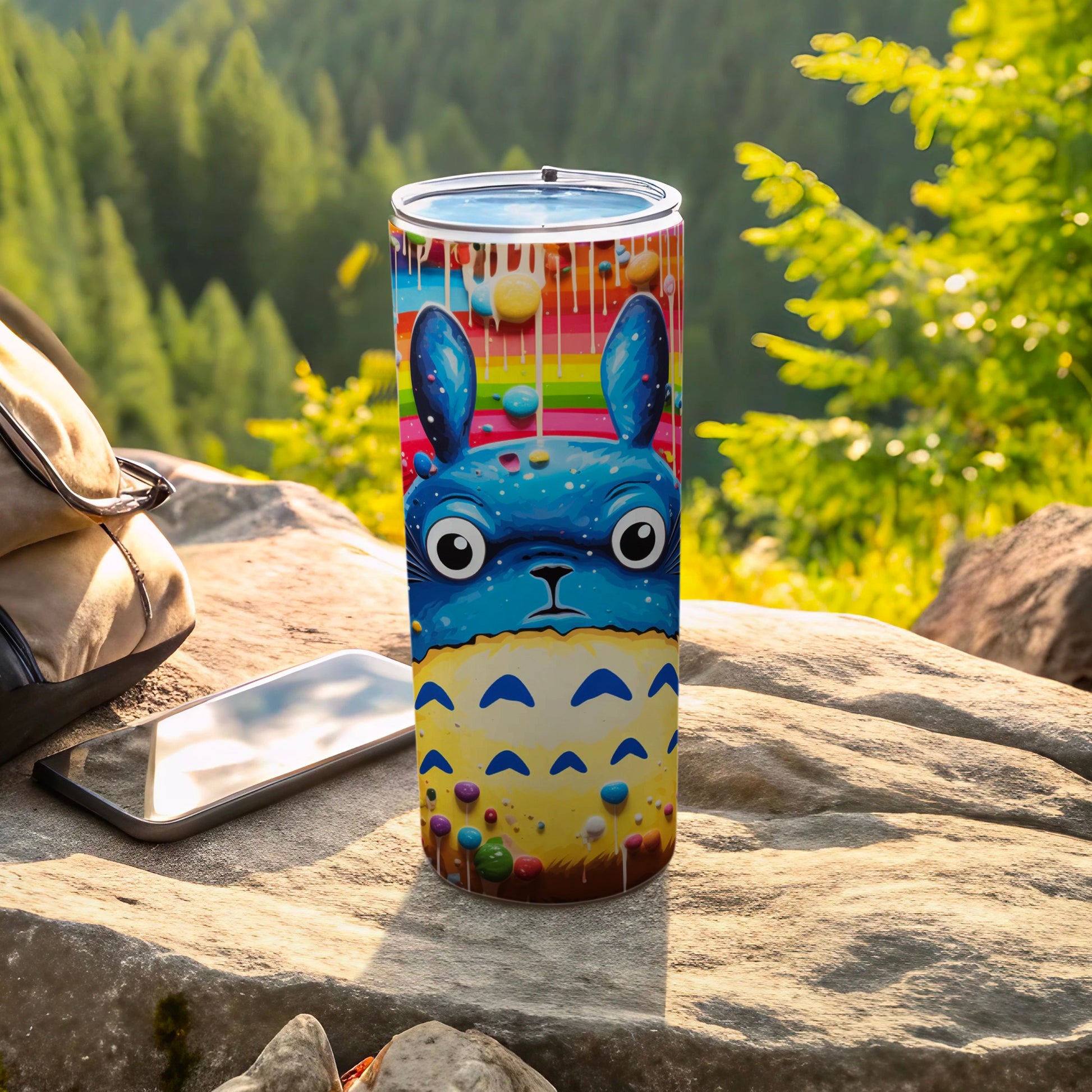 Colorful Animal Character Insulated Outdoor Tumbler