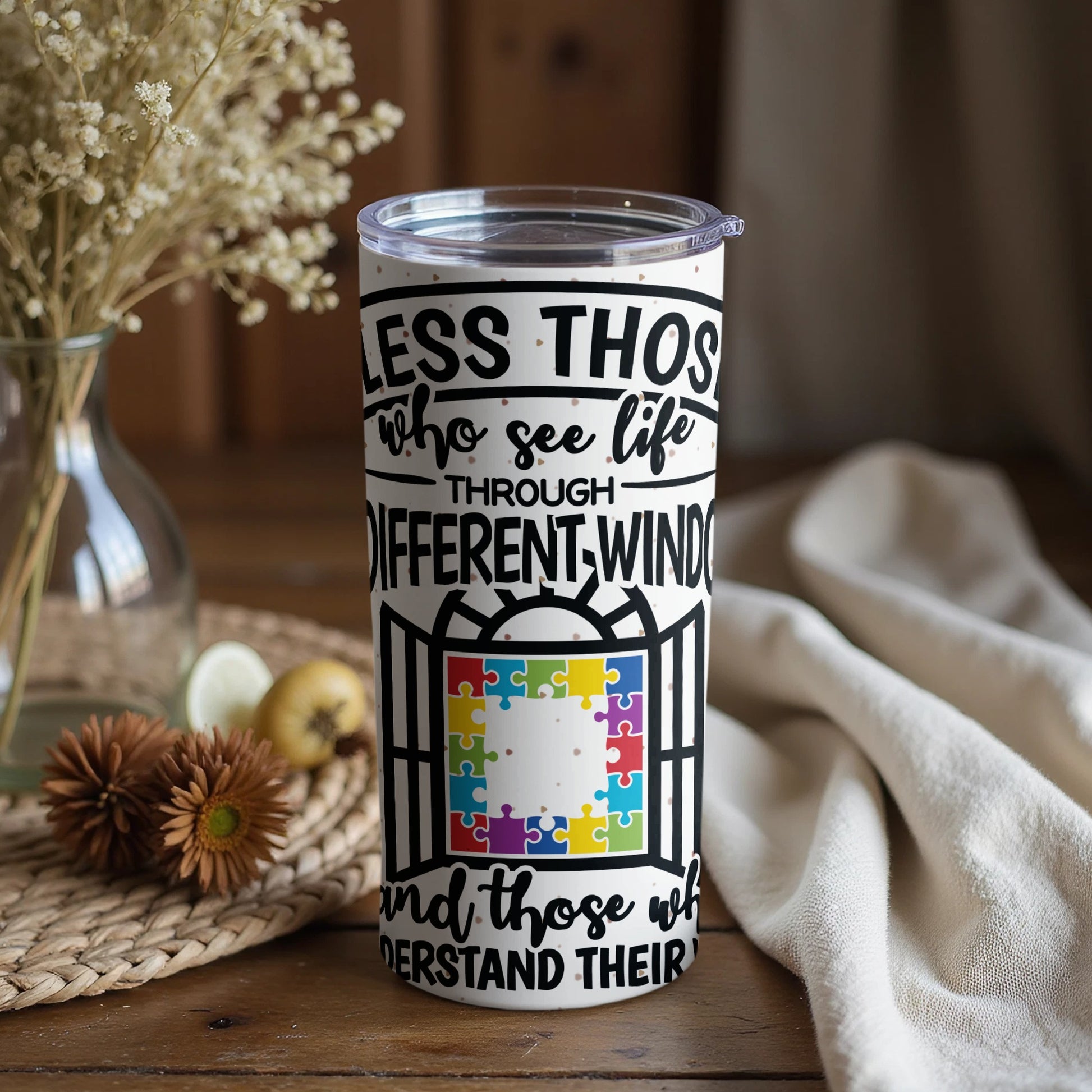 See Life Through Different Window Insulated Tumbler